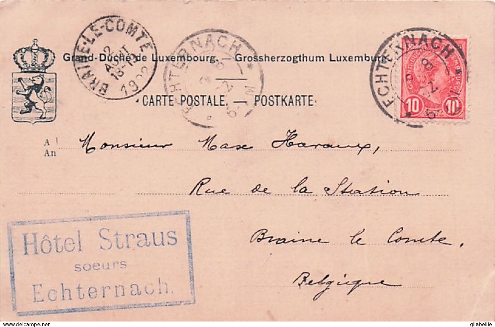 ECHTERNACH - Wolfsschlucht - 1902 - Echternach