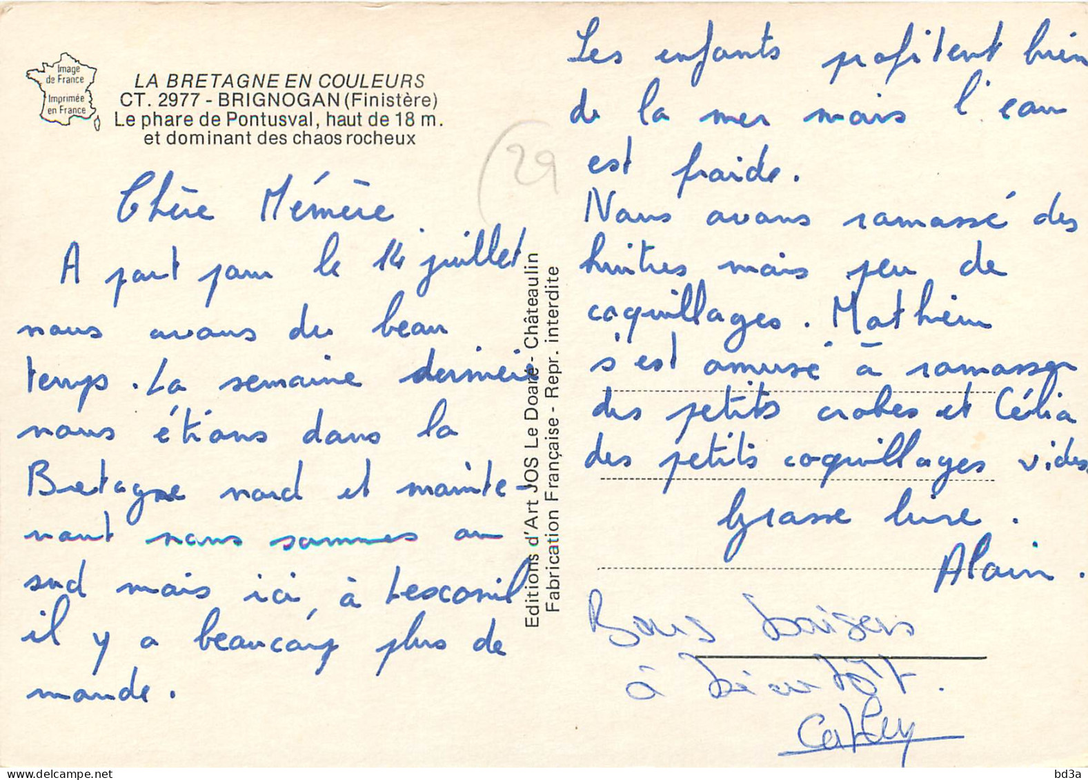 29 - BRIGNOGAN - Brignogan-Plage