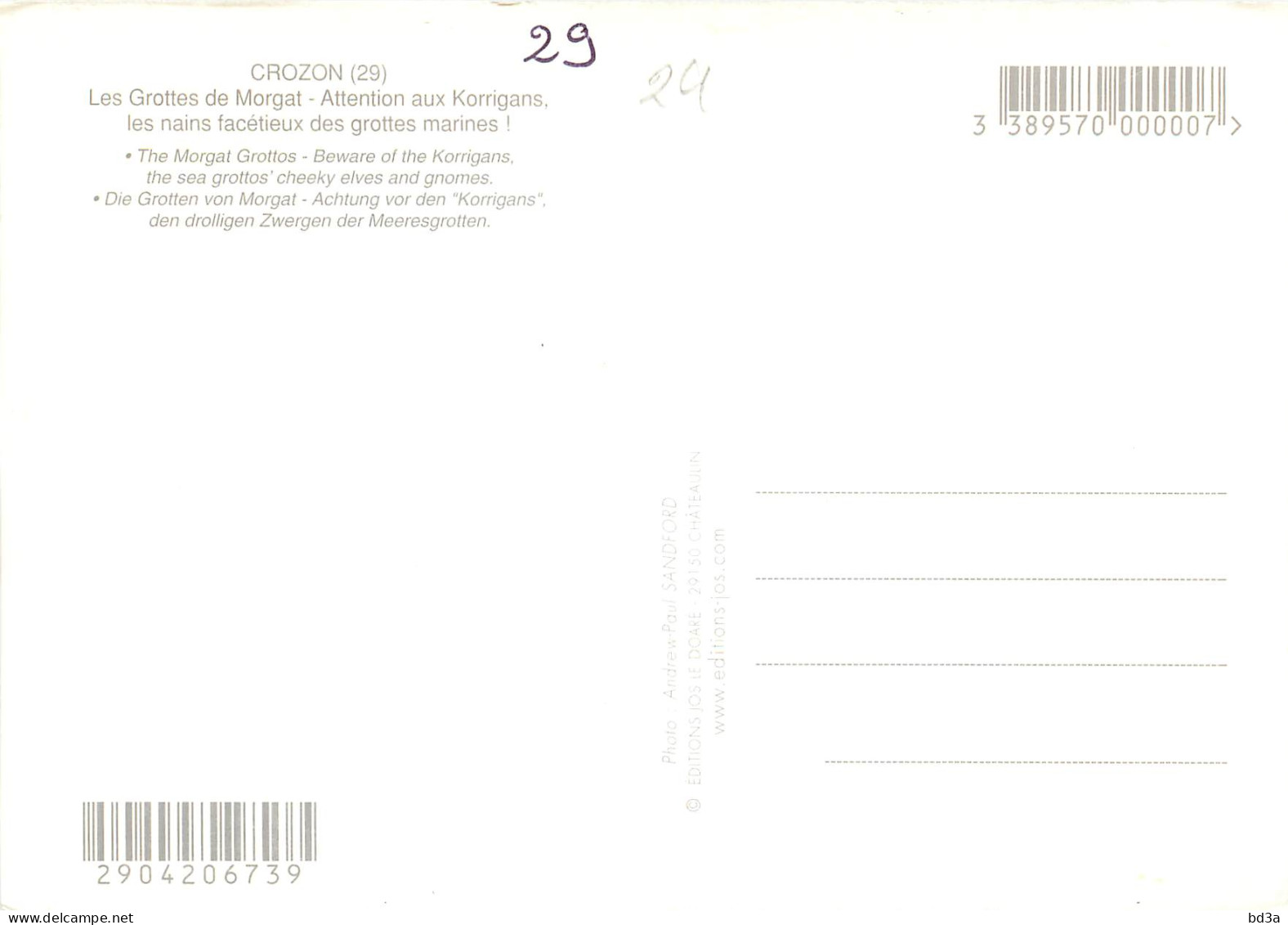 29 - GROTTE DE MORGAT - Morgat