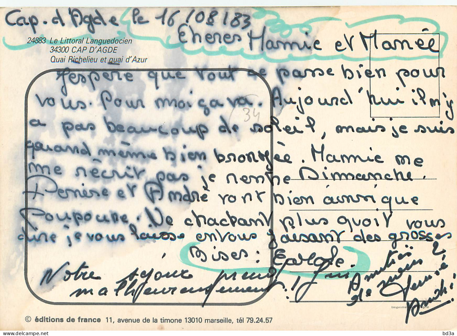 34 - LE CAP D'ADGE - Agde