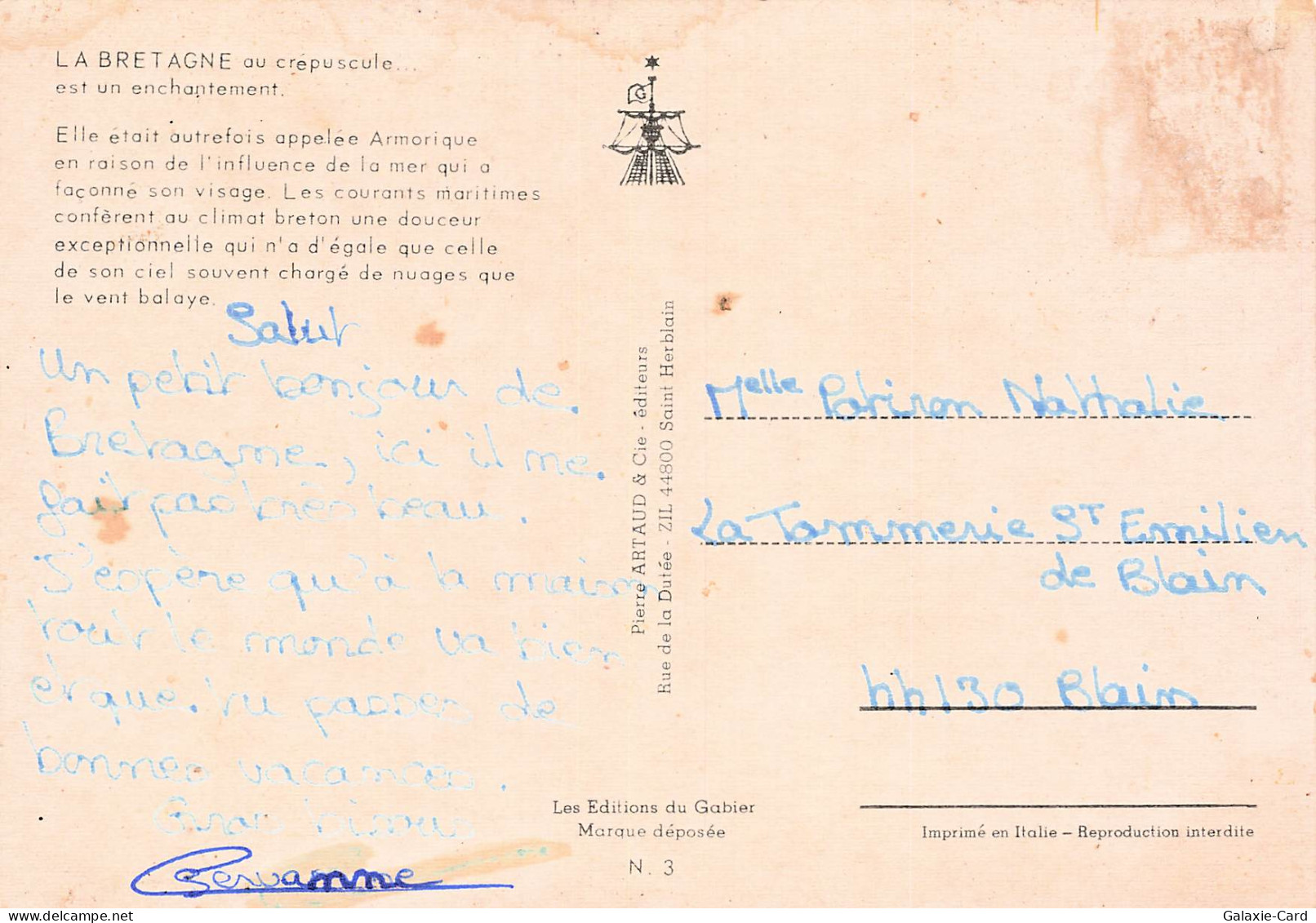 44 BLAIN LA TOMMERIE - Blain