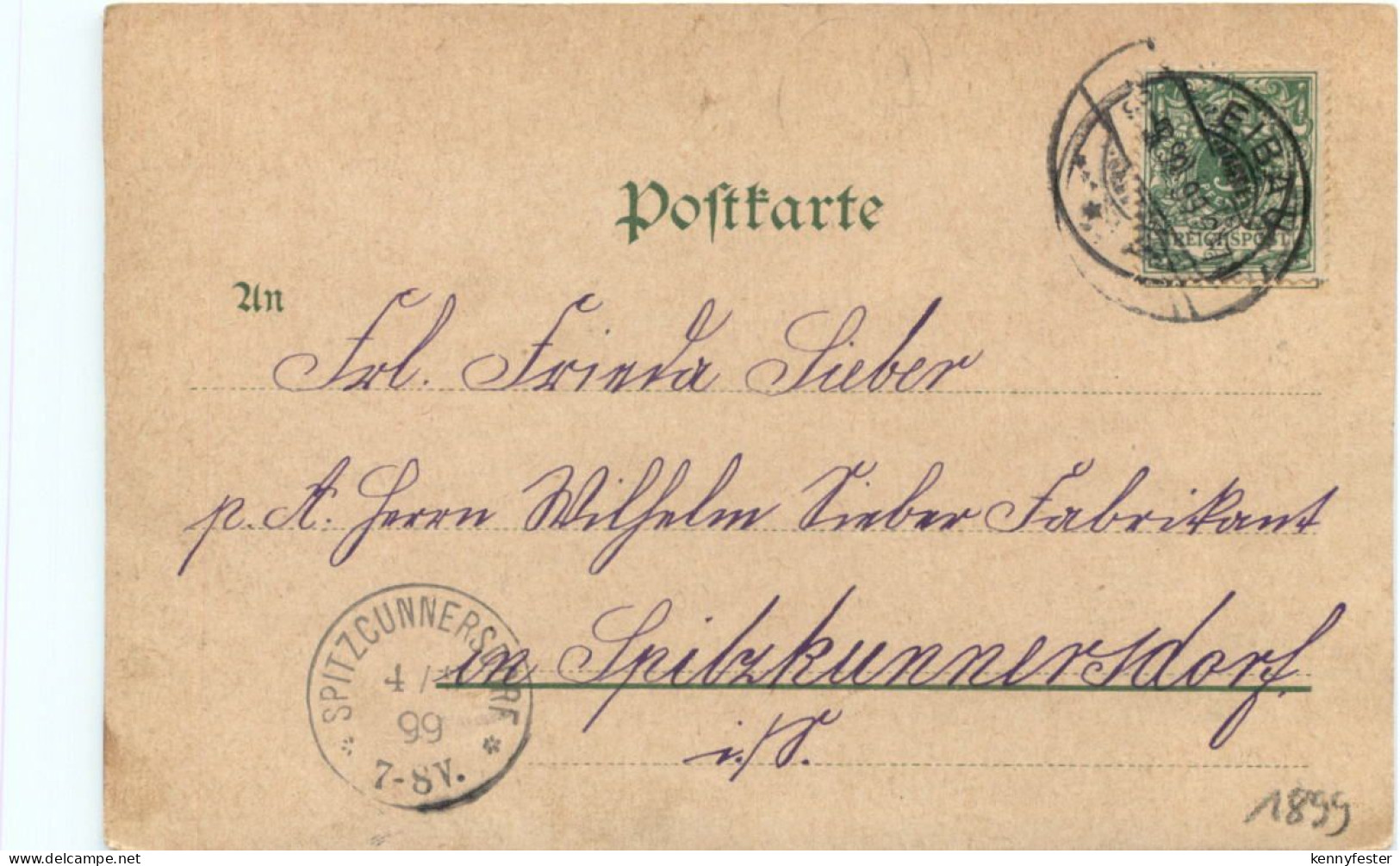 Gruss Aus Eibau - Litho - Görlitz