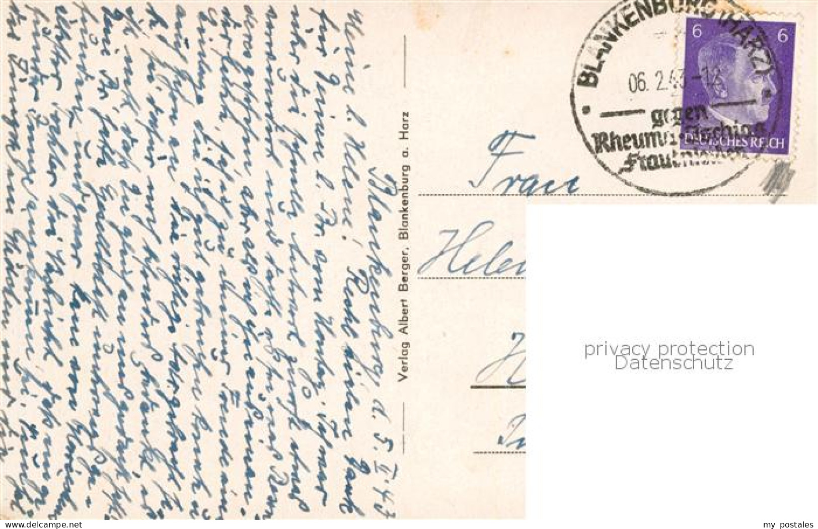 Blankenburg Harz Marktplatz - Blankenburg