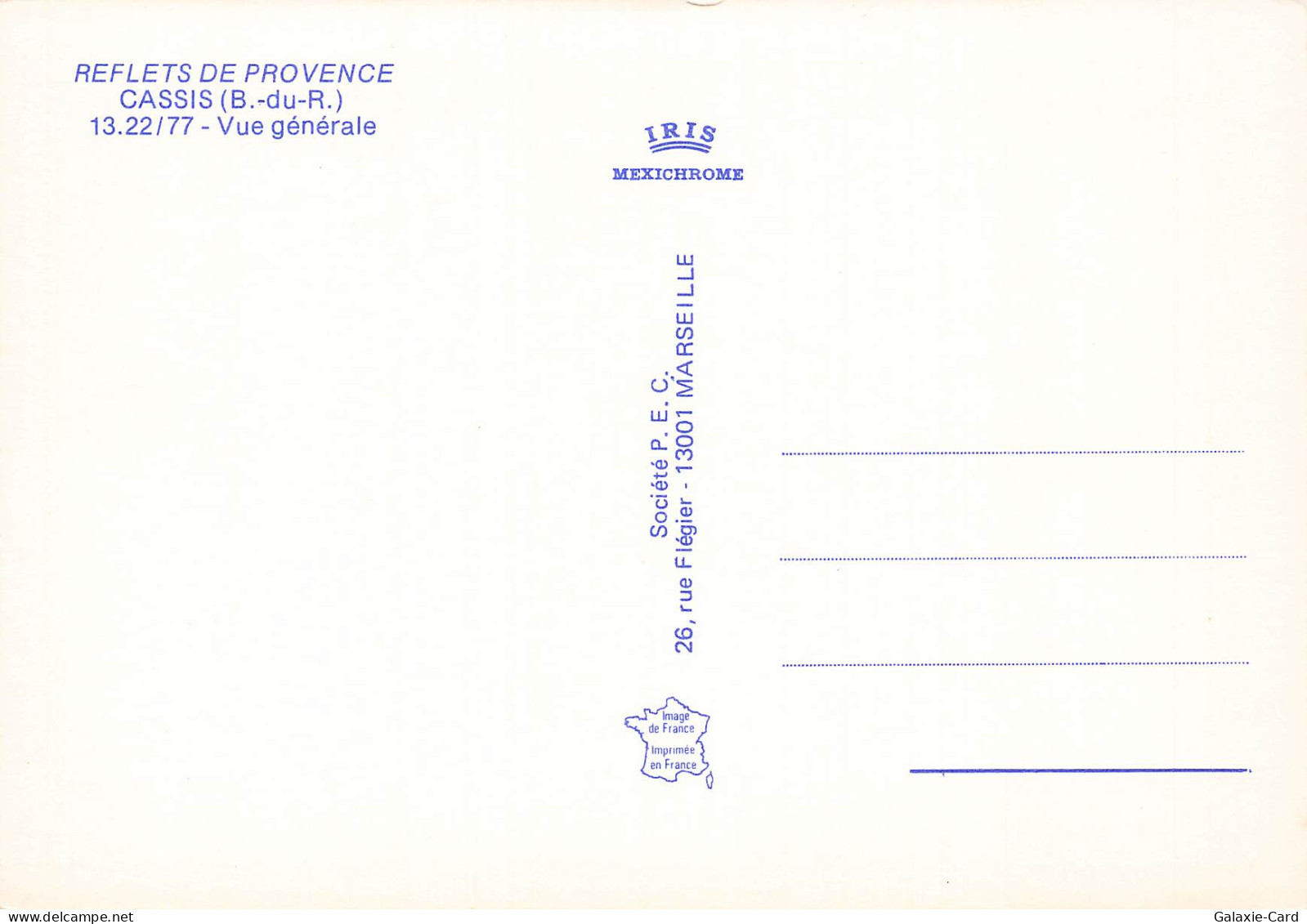 13 CASSIS VUE GENERALE - Cassis