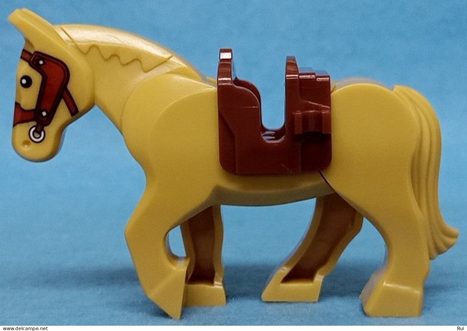Cavalo Creme (Animais) Lego Compatible Minifigure #AnimaisRuiFigs - Chevaux