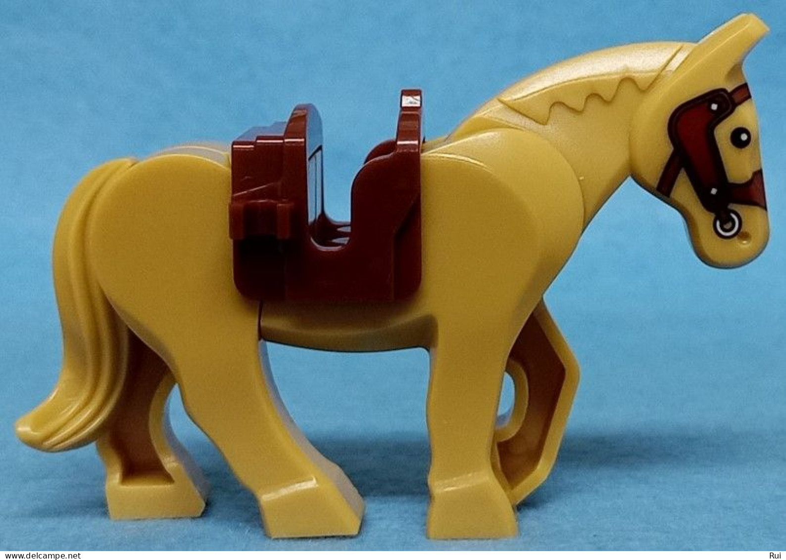 Cavalo Creme (Animais) Lego Compatible Minifigure #AnimaisRuiFigs - Chevaux