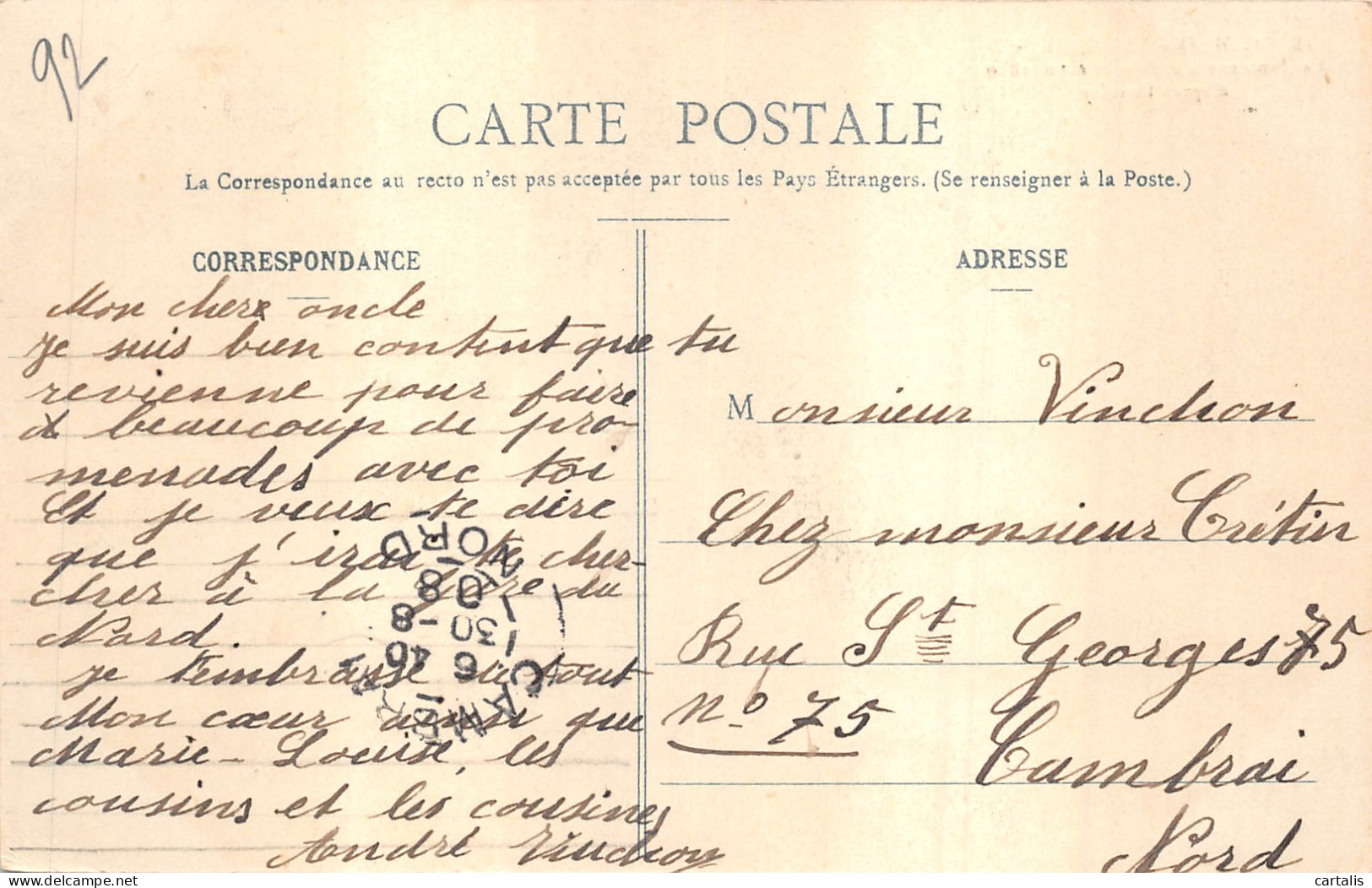 92-SAINT CLOUD-N°6041-G/0005 - Saint Cloud