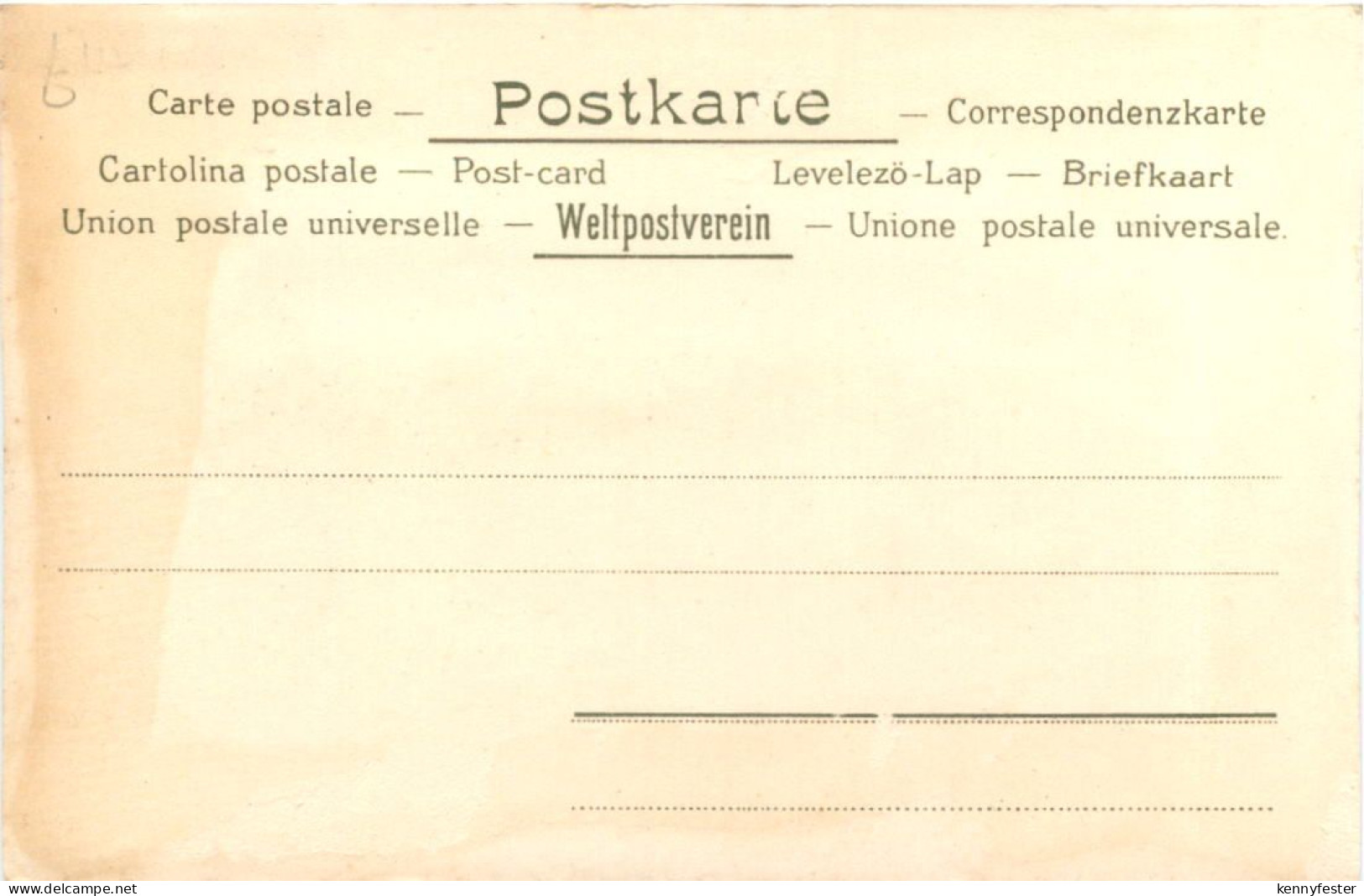 Zirkus - Akrobatin - Litho - Zirkus