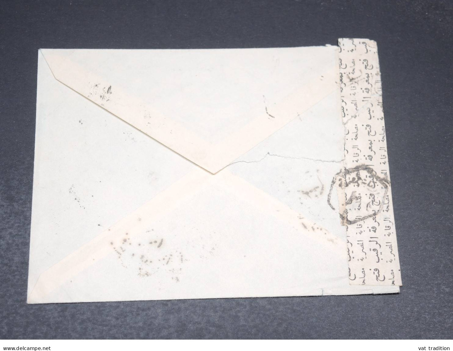 EGYPTE - Enveloppe Du Caire Pour La Suisse En 1933 , Affranchissement Plaisant, Contrôle Postal - L 19886 - Covers & Documents