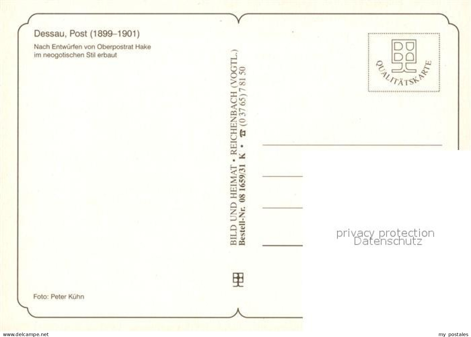 Dessau-Rosslau Post - Dessau