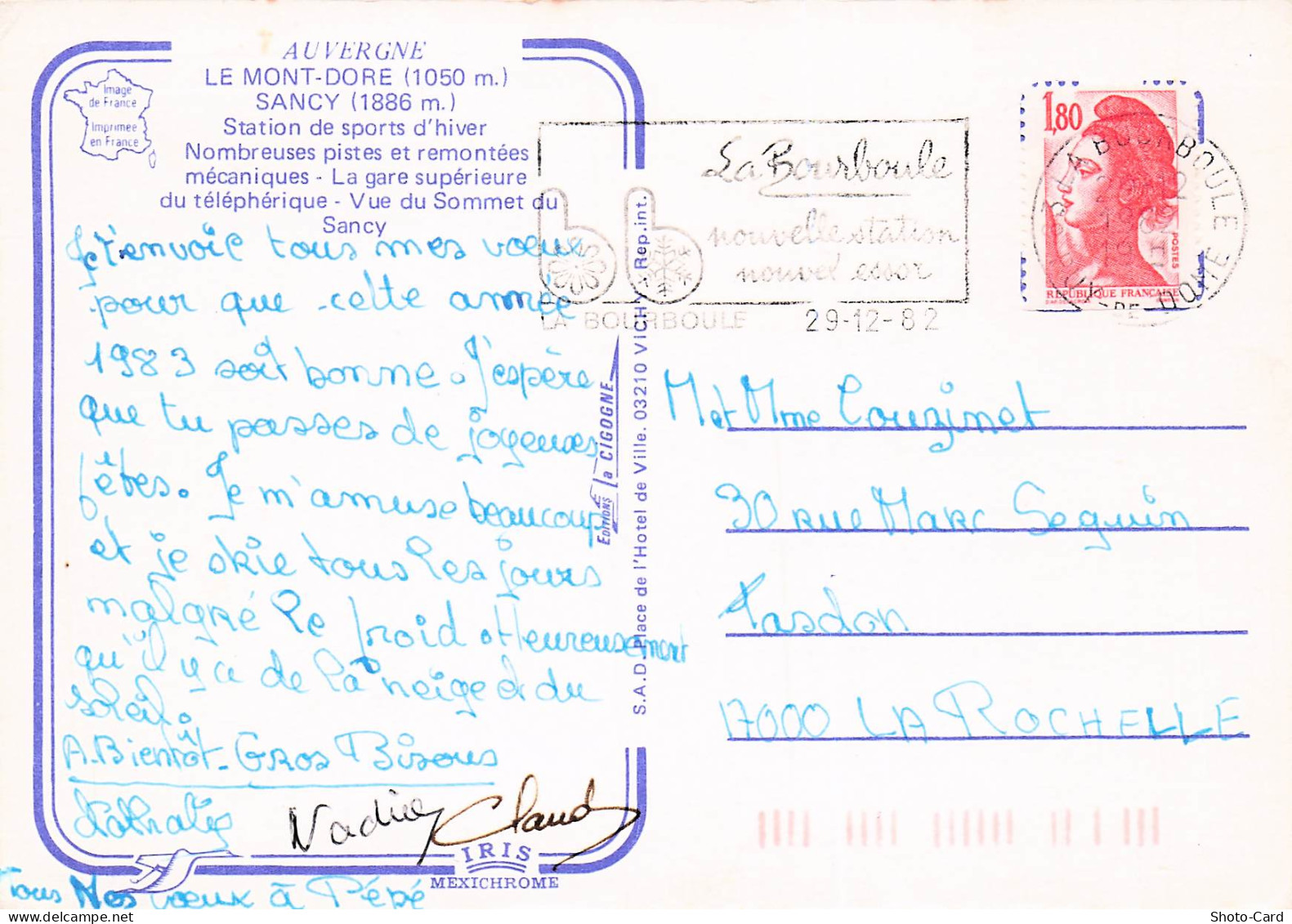 63 LA BOURBOULE LE MONT DORE - La Bourboule