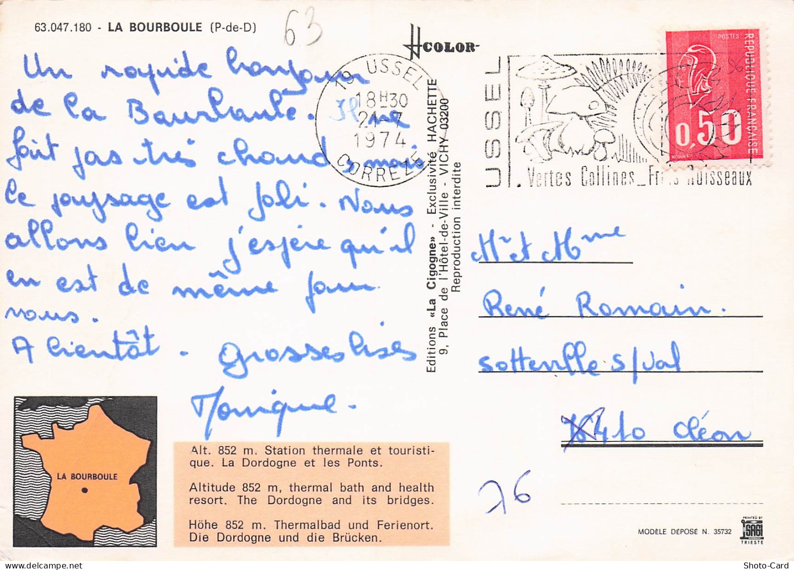 63 LA BOURBOULE THERMES - La Bourboule