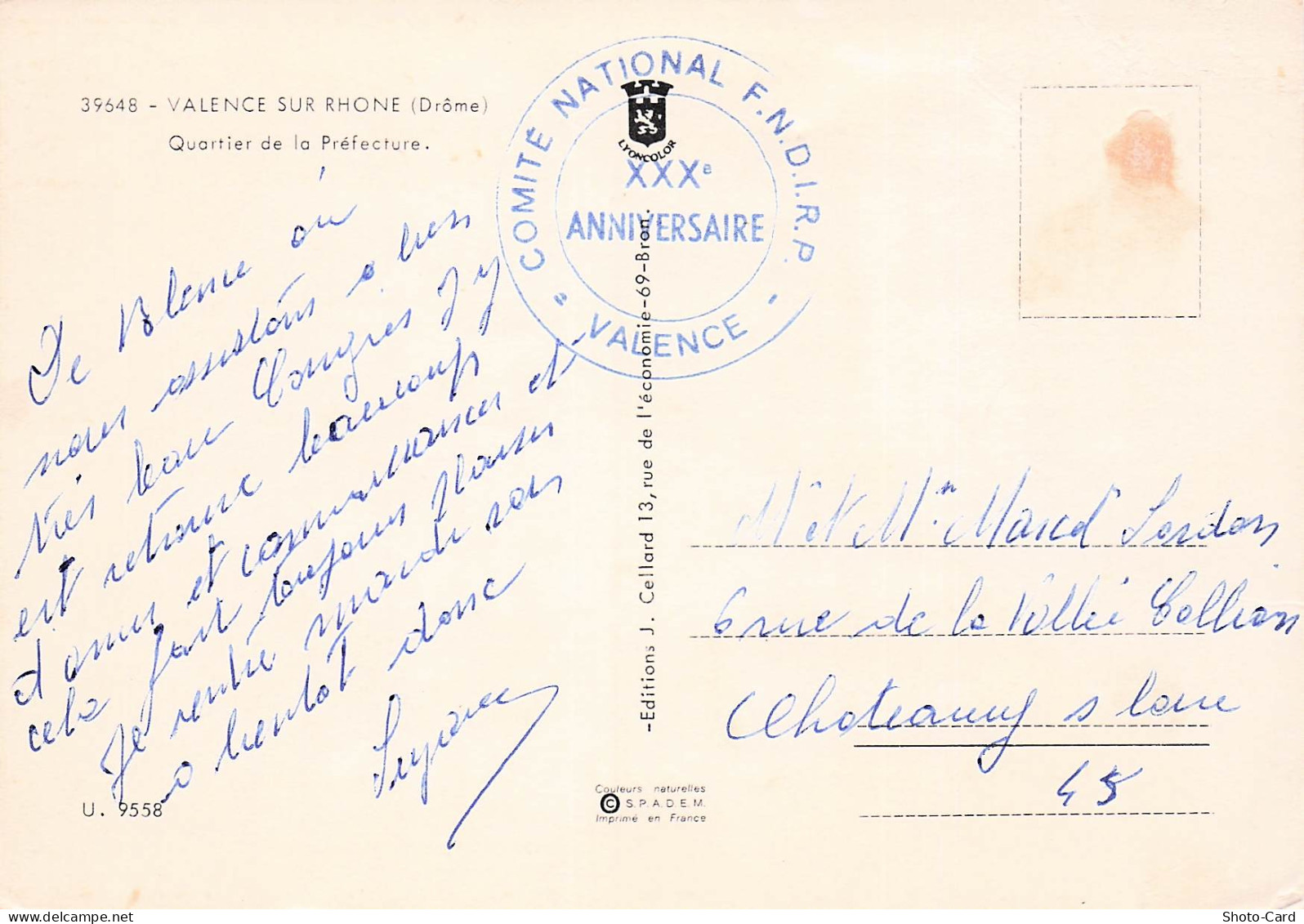 26 VALENCE QUARTIER DE LA PREFECTURE - Valence