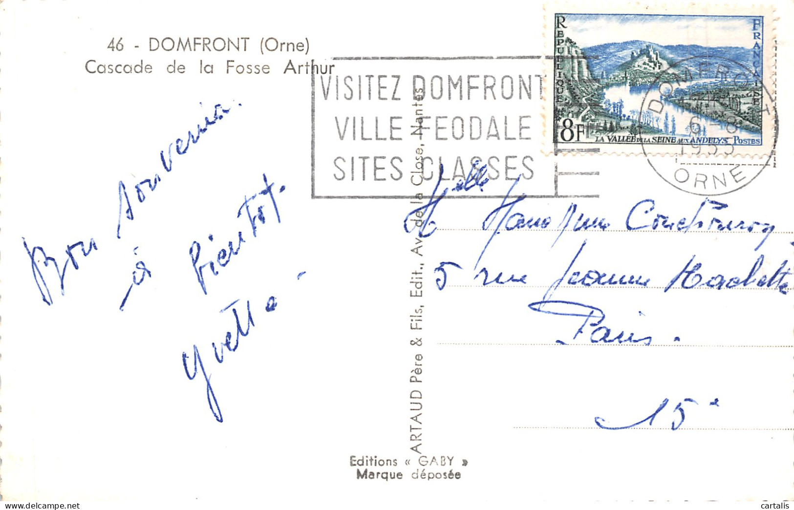 61-DOMFRONT-N°4250-E/0369 - Domfront