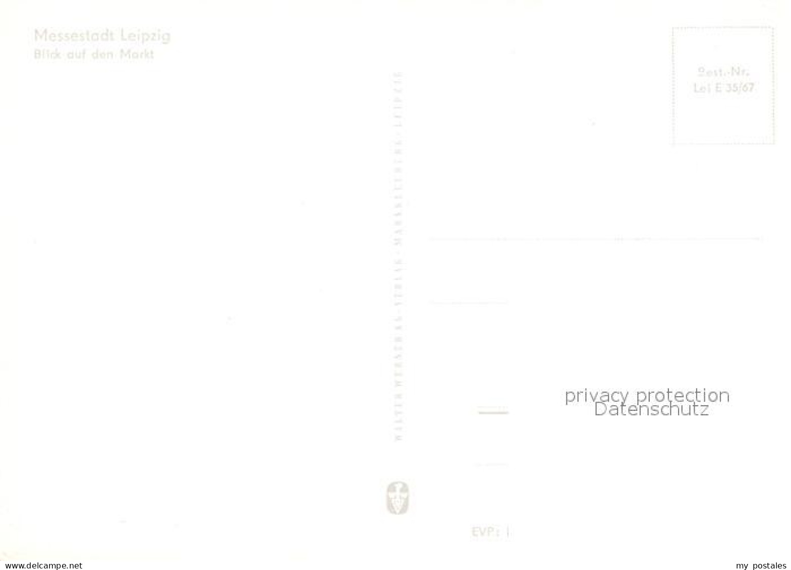 LEIPZIG Sachsen Marktblick - Leipzig