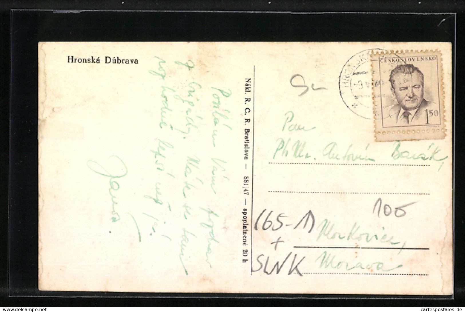 AK Hronská Dúbrava, Stancia - Slowakei