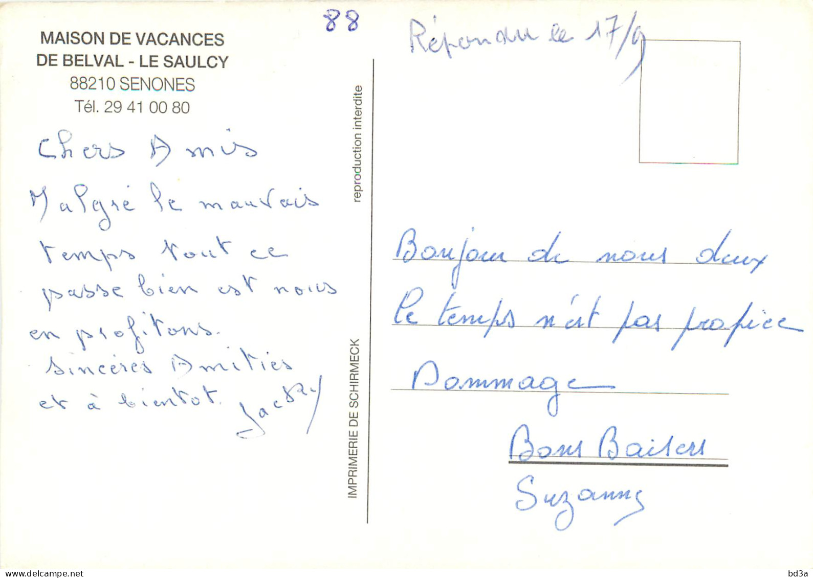 88 - SENONES - Senones