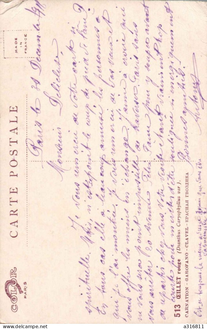 Bonne Année - Blumen