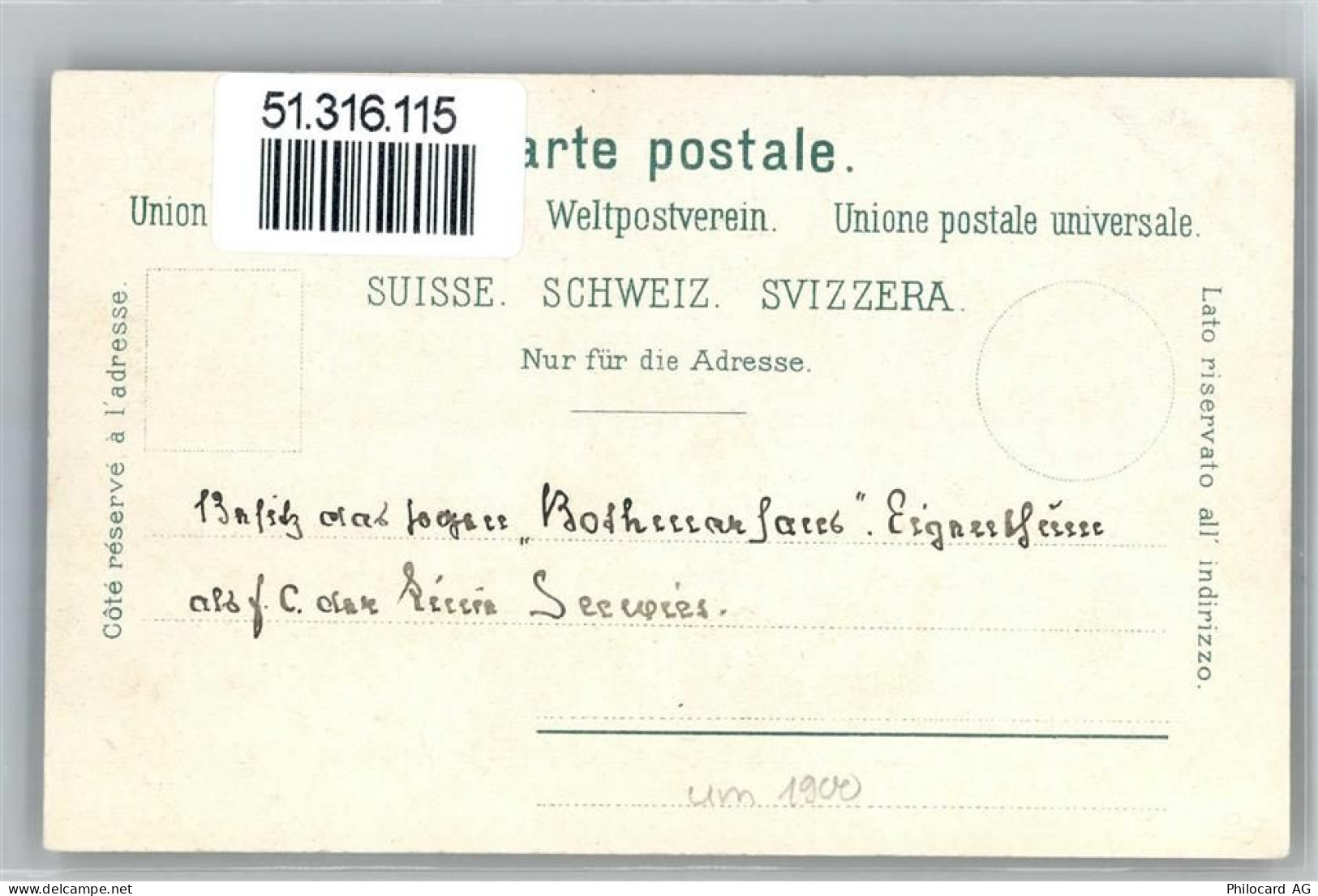 Ansichtskarte - 51316115 - Malans