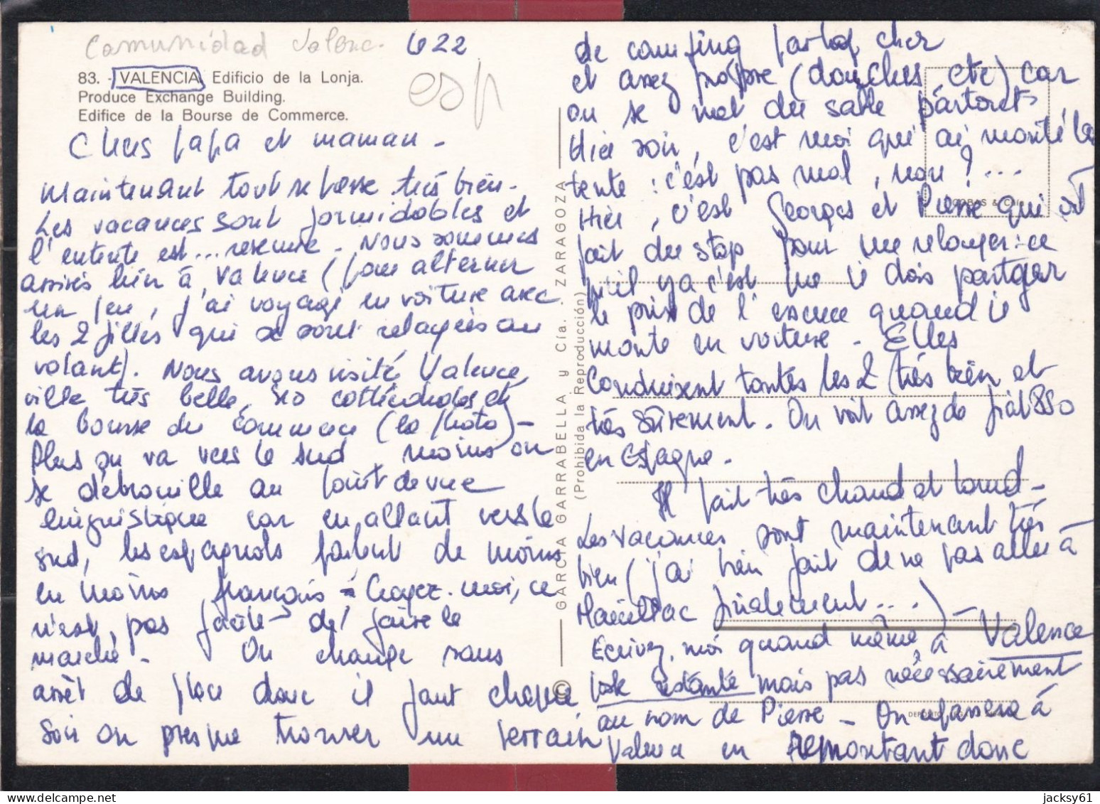 Valencia - Edificio De La Lonja Produce Exchange Building - Valencia