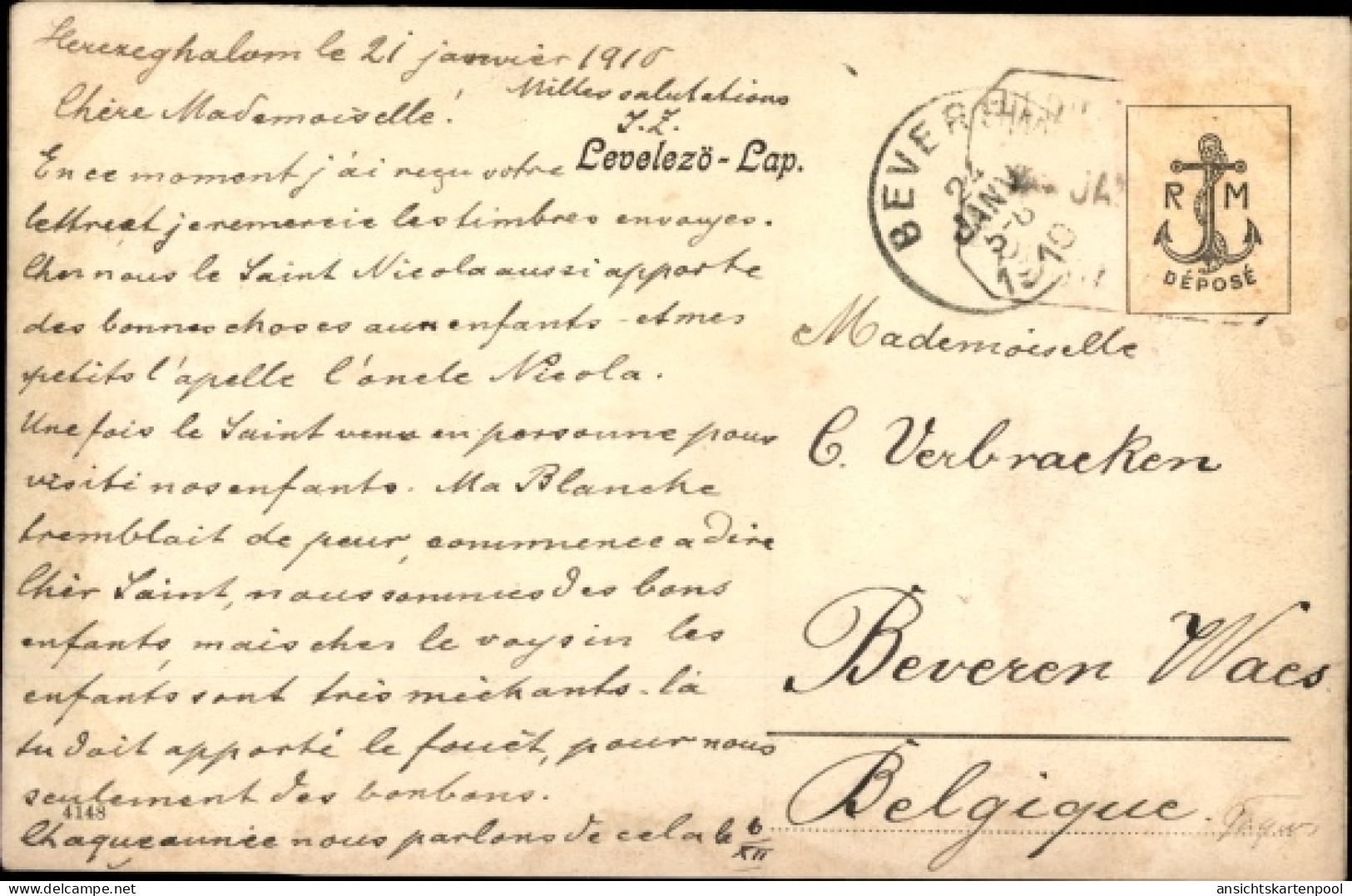 CPA Budapest Ungarn, Stadtwaldpartie - Ungarn