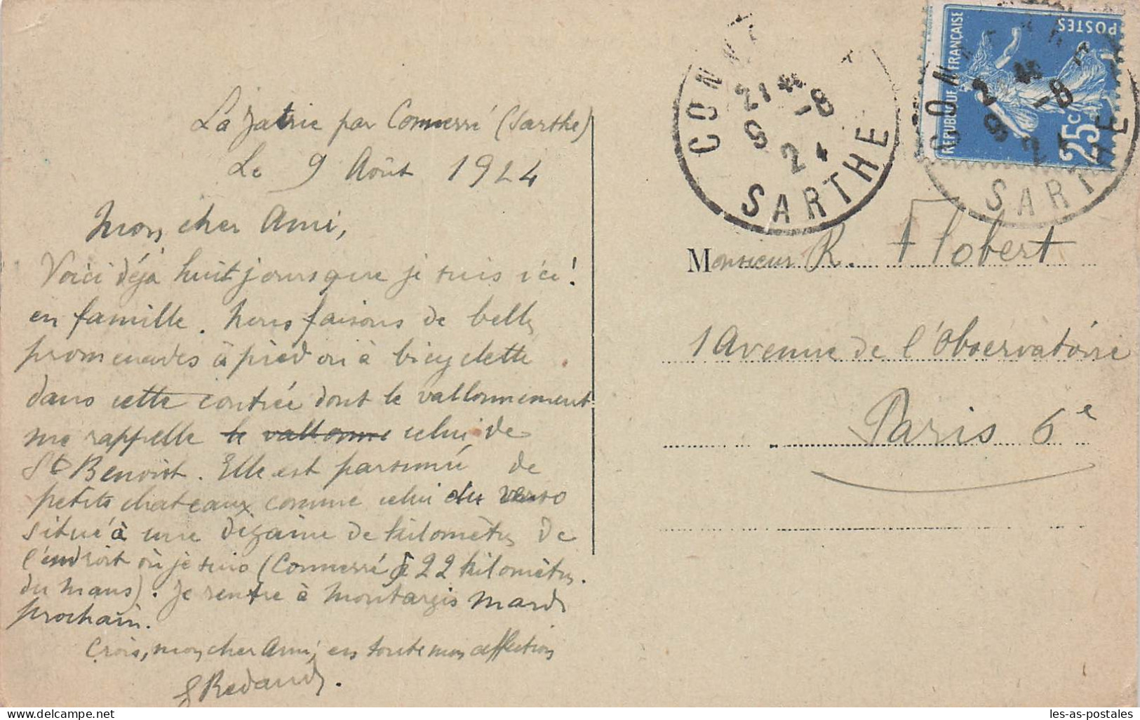 72 TUFFE CHATEAU DE CHERONNE - Tuffe