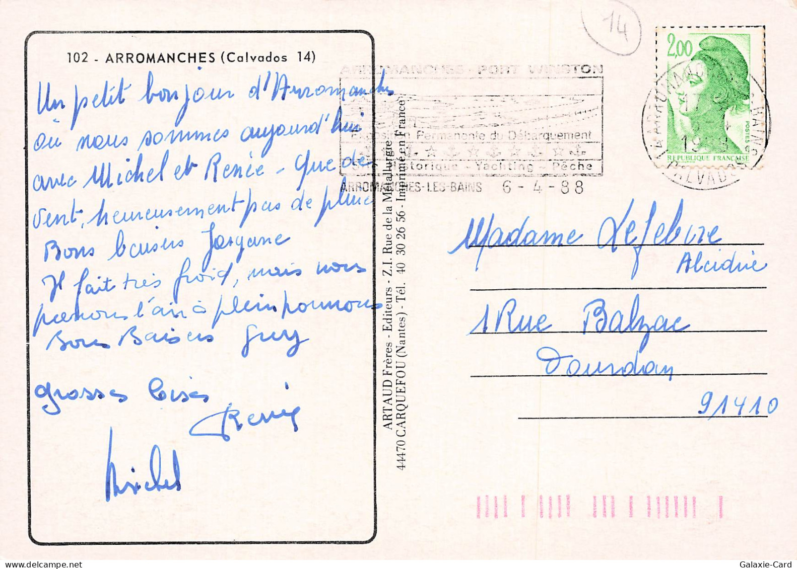 14 ARROMANCHES LES BAINS ARROMANCHES - Arromanches