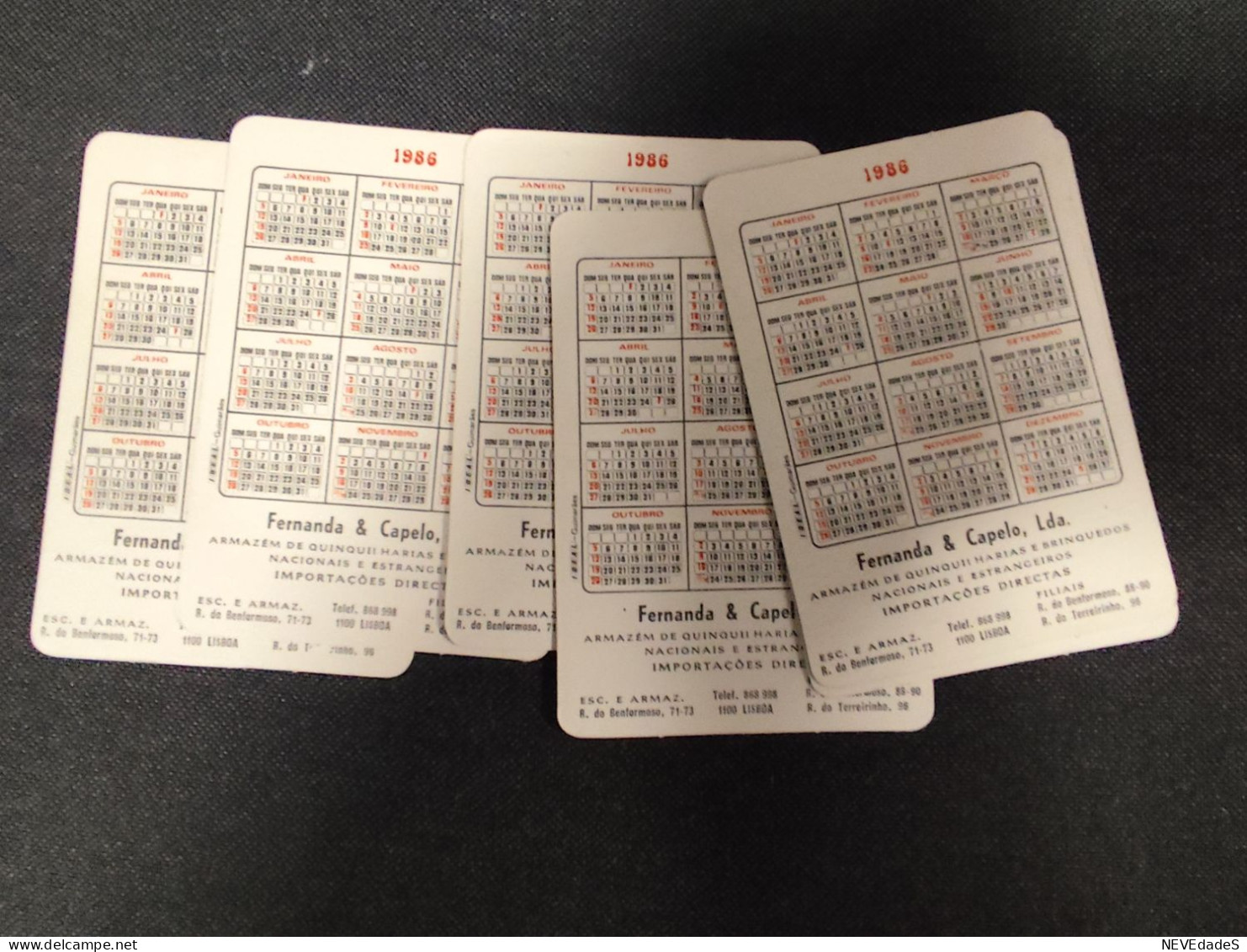 Calendários Ballet - Kleinformat : 1981-90