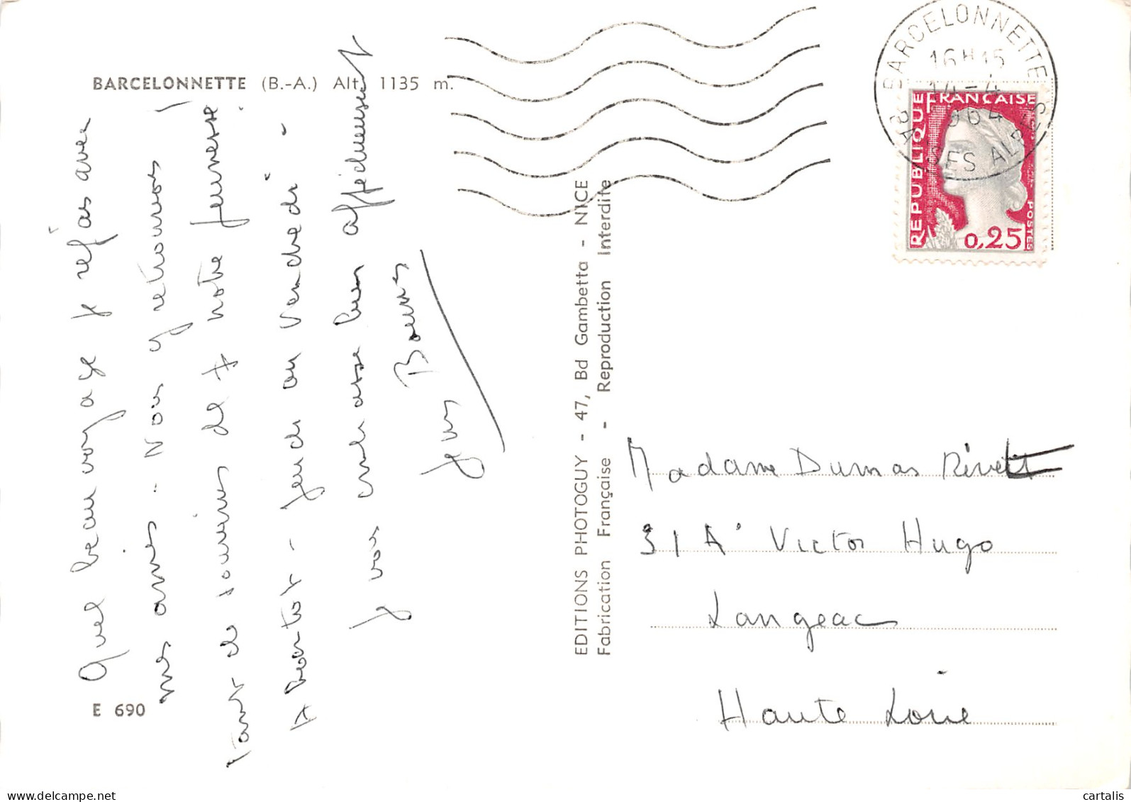 04-BARCELONNETTE-N°C4103-D/0241 - Barcelonnette