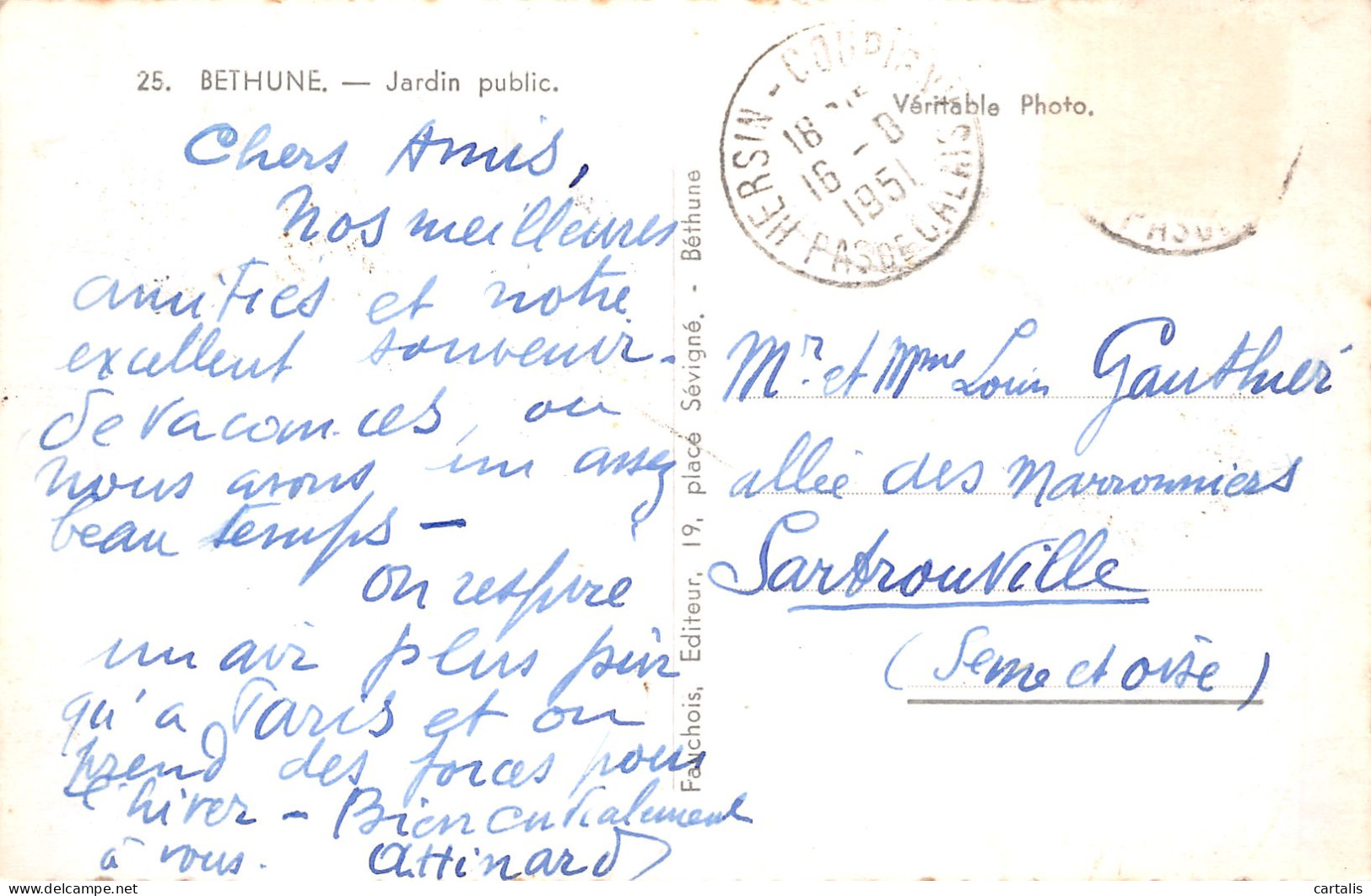 62-BETHUNE-N°T2979-E/0209 - Bethune