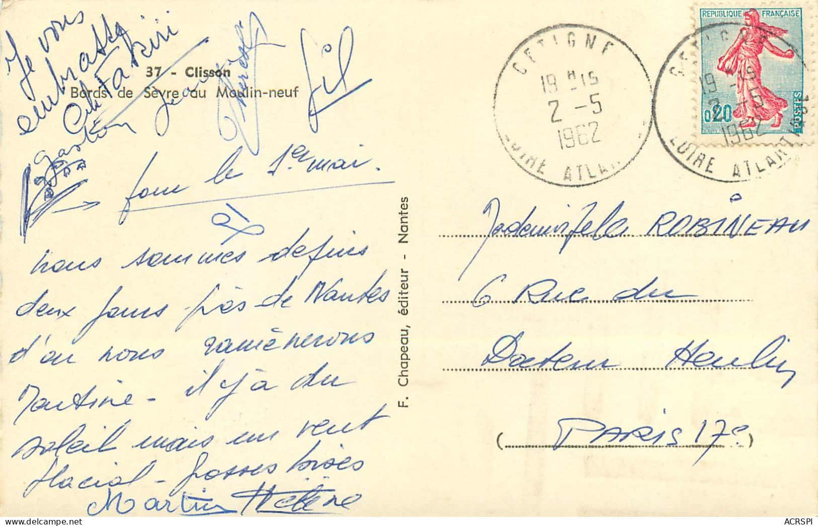 CLISSON  Moulin Neuf  UU1546 - Clisson