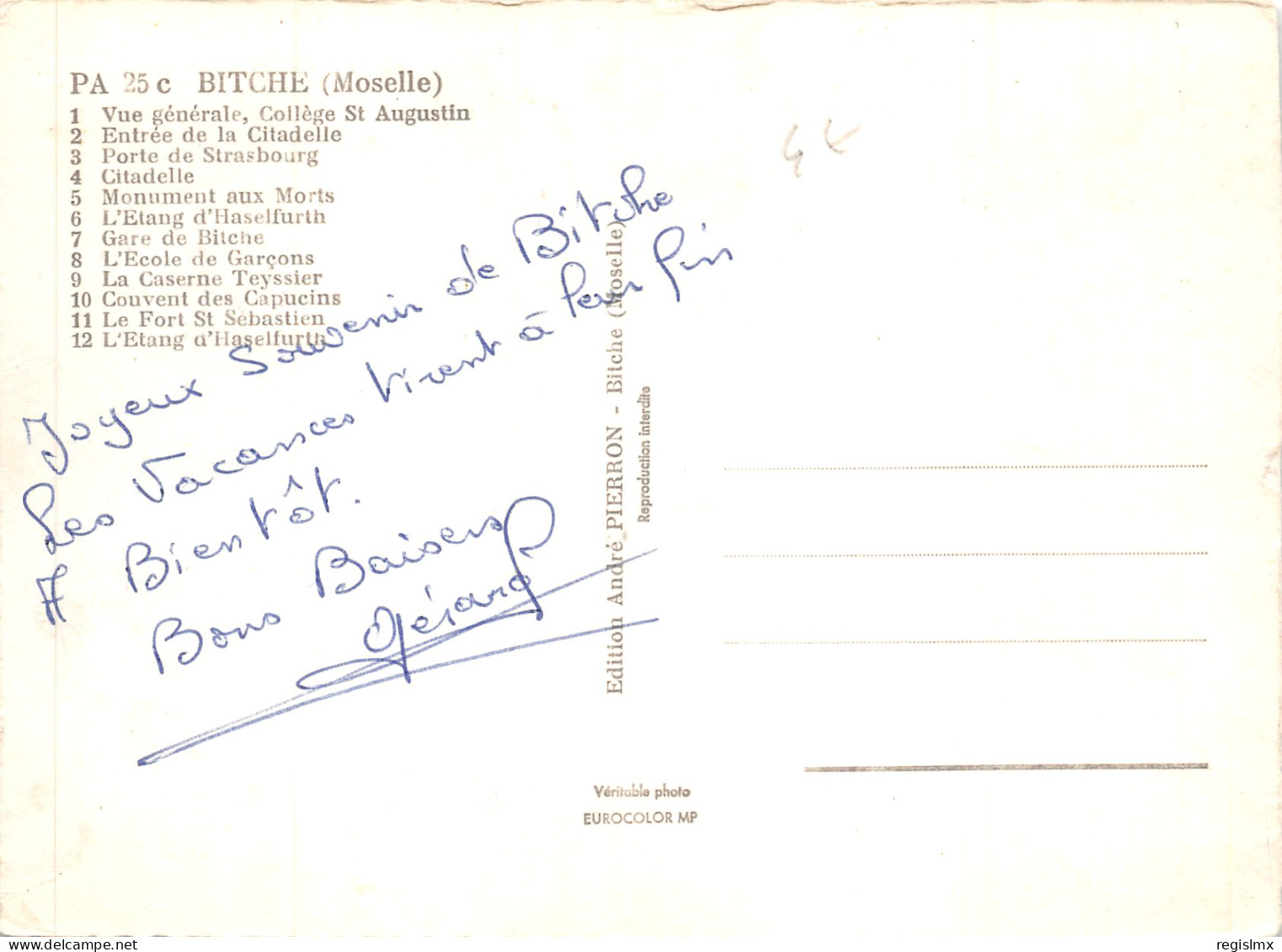 57-BITCHE-N°531-B/0243 - Bitche