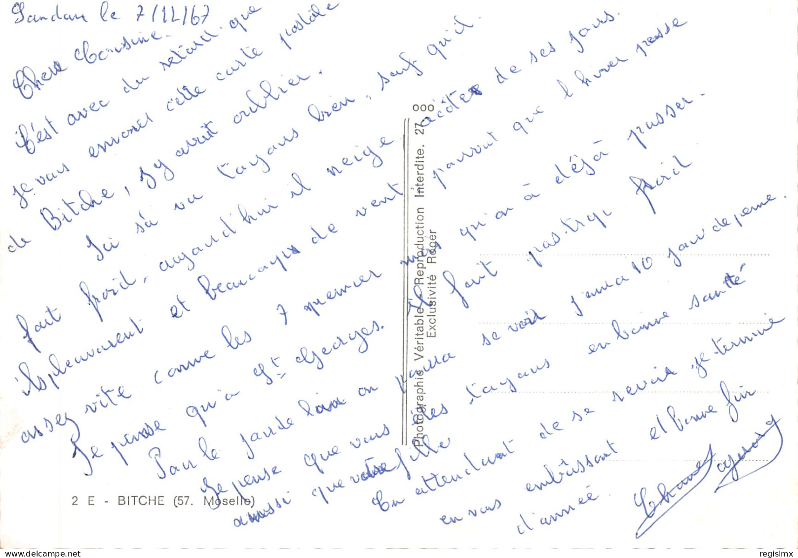 57-BITCHE-N°531-B/0215 - Bitche