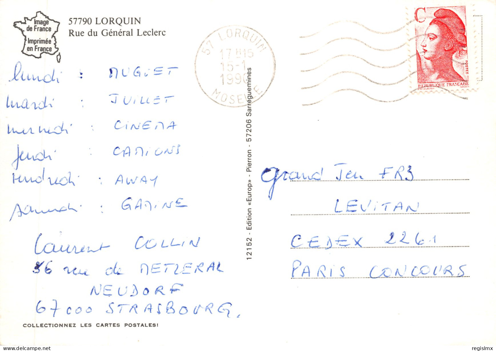 57-LORQUIN-N°531-B/0153 - Lorquin