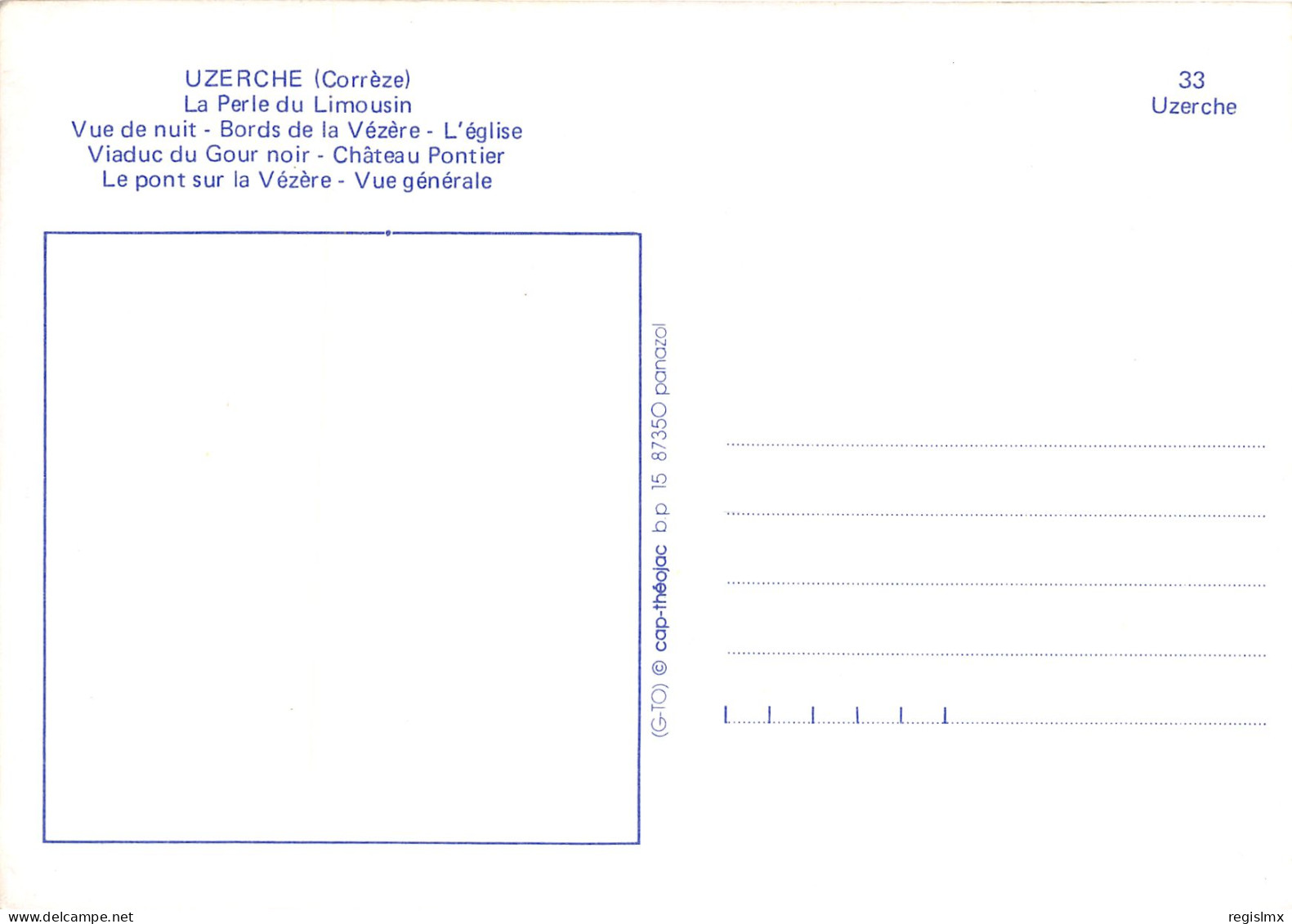 19-UZERCHE-N°1009-B/0029 - Uzerche