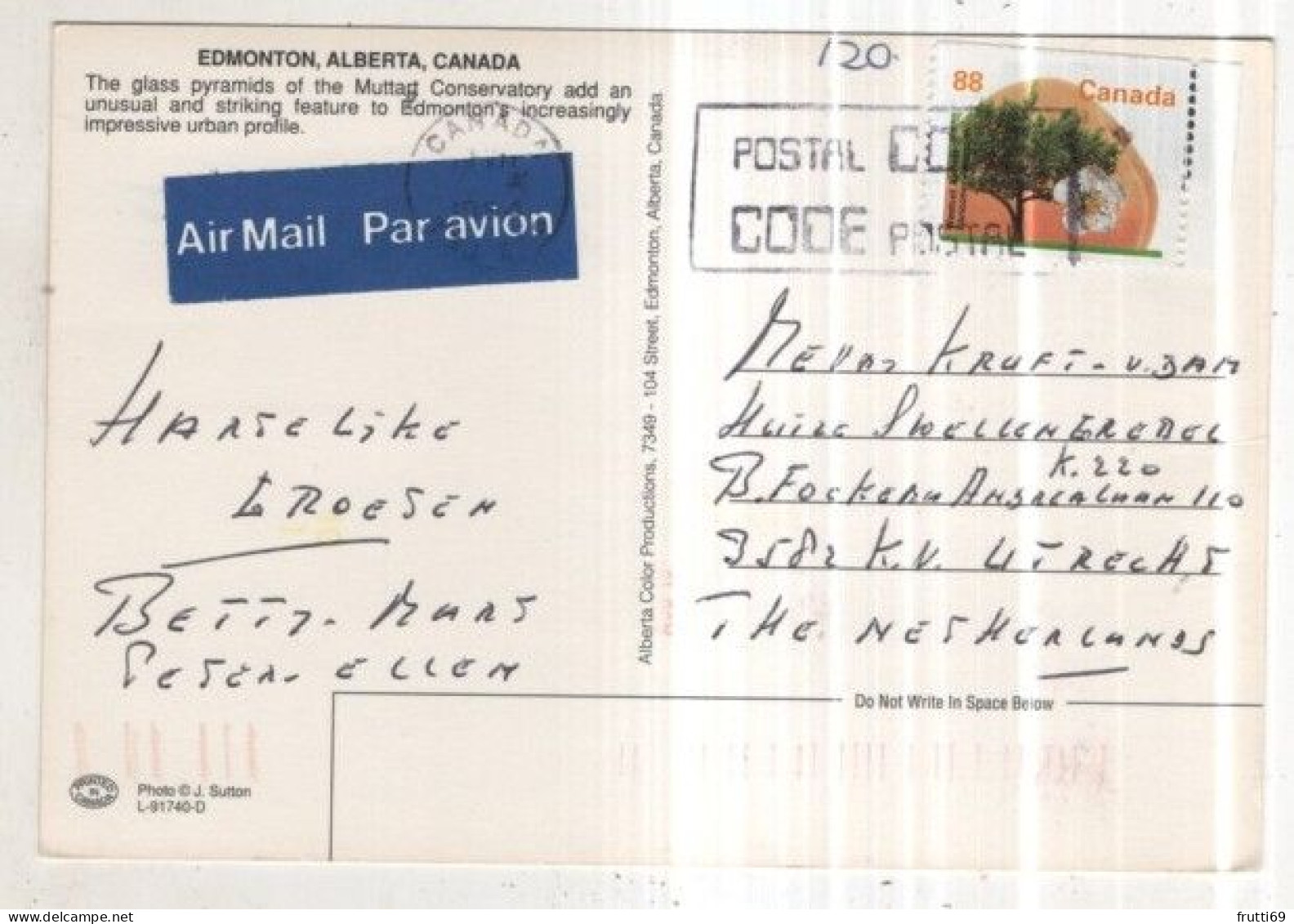 AK 265032 CANADA - Edmonton - Edmonton