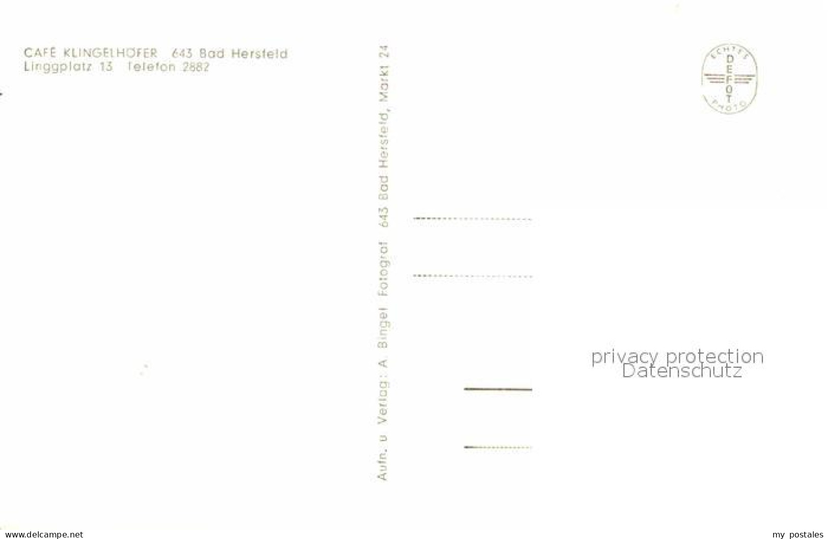 Bad Hersfeld Cafe Klingelhoefer - Bad Hersfeld