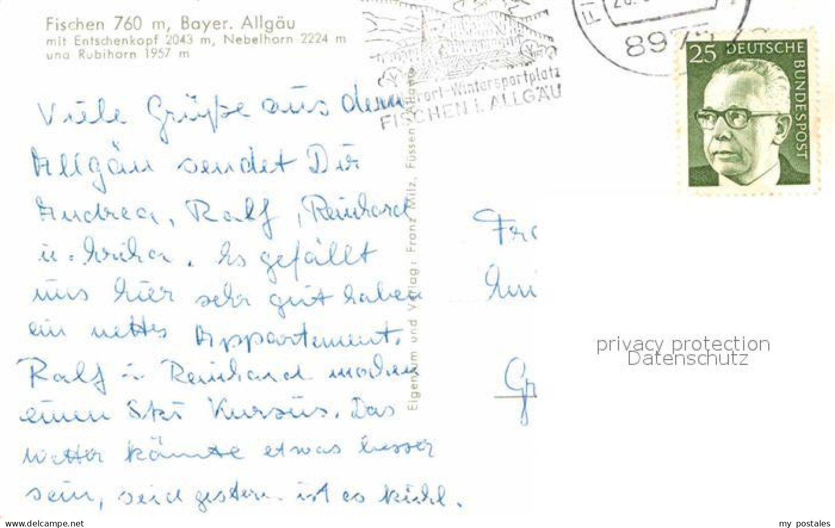 Fischen Allgaeu Panorama - Fischen