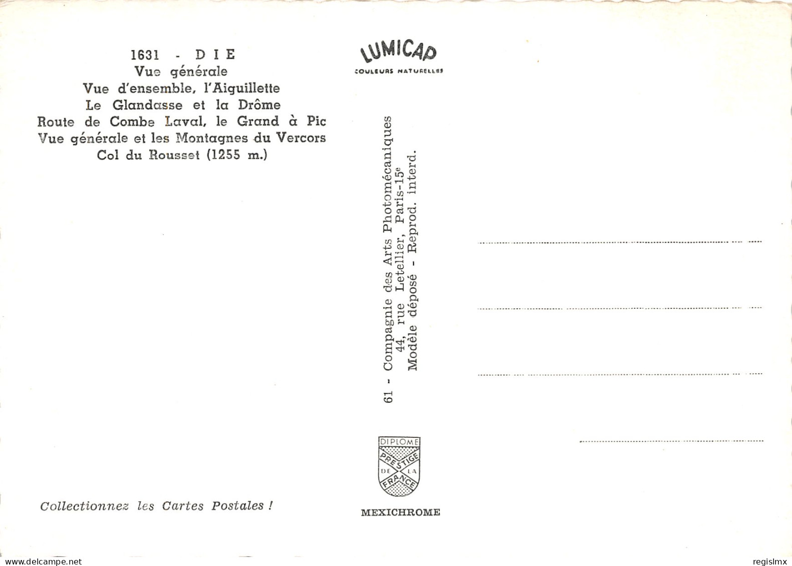 26-DIE-N°1034-E/0041 - Die