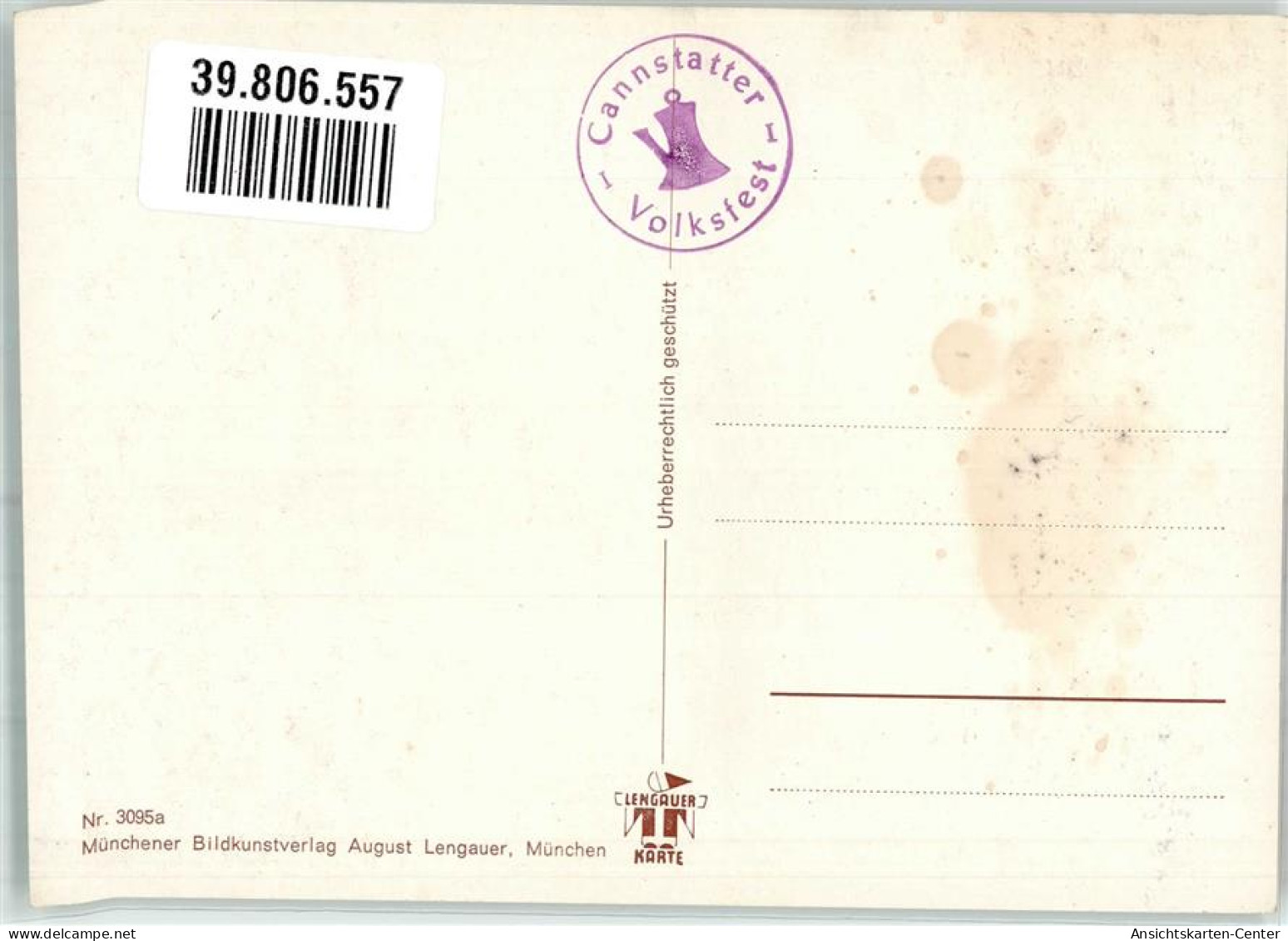 39806557 - Bad Cannstatt - Stuttgart