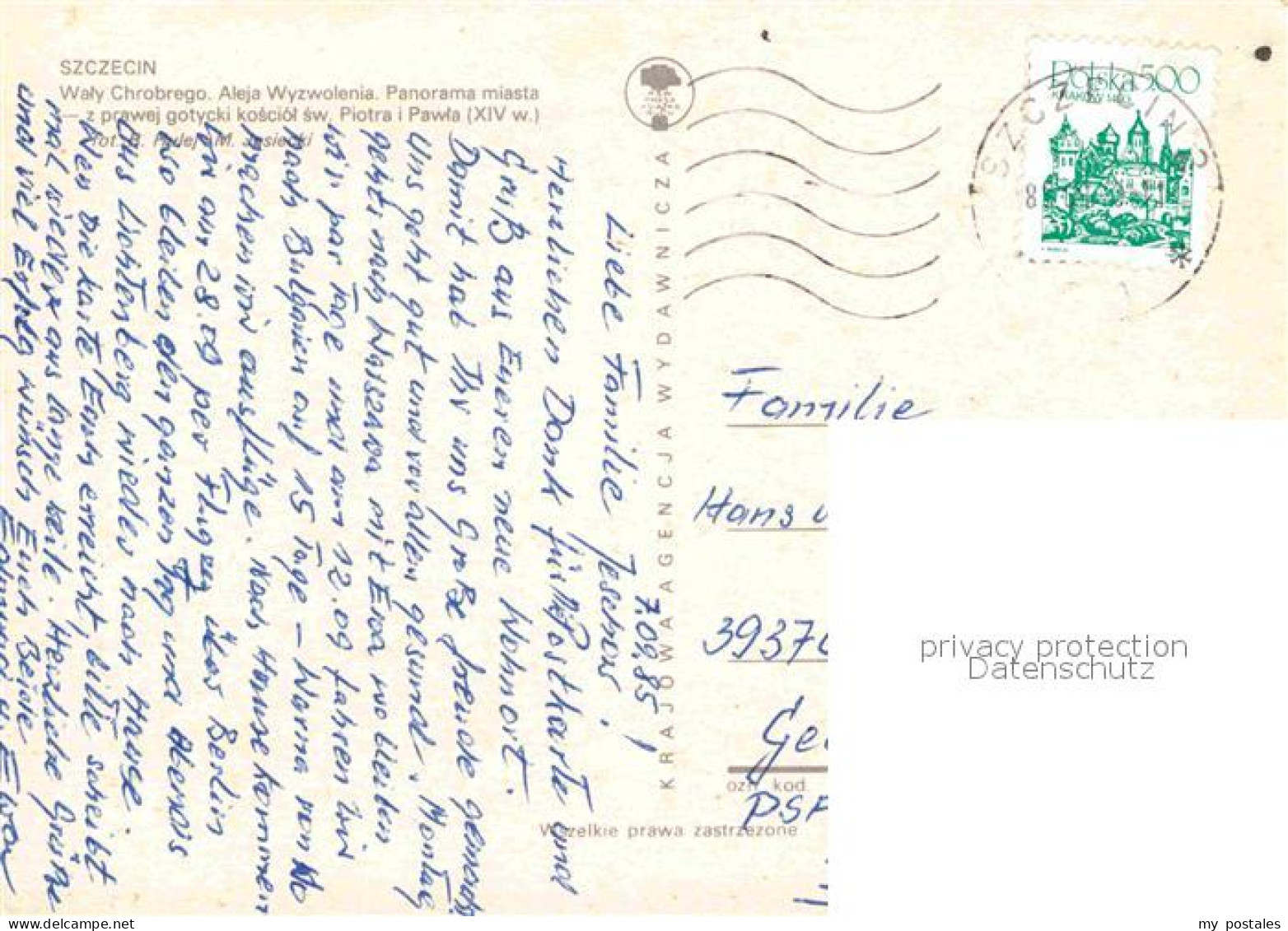 Szczecin Stettin - Polen