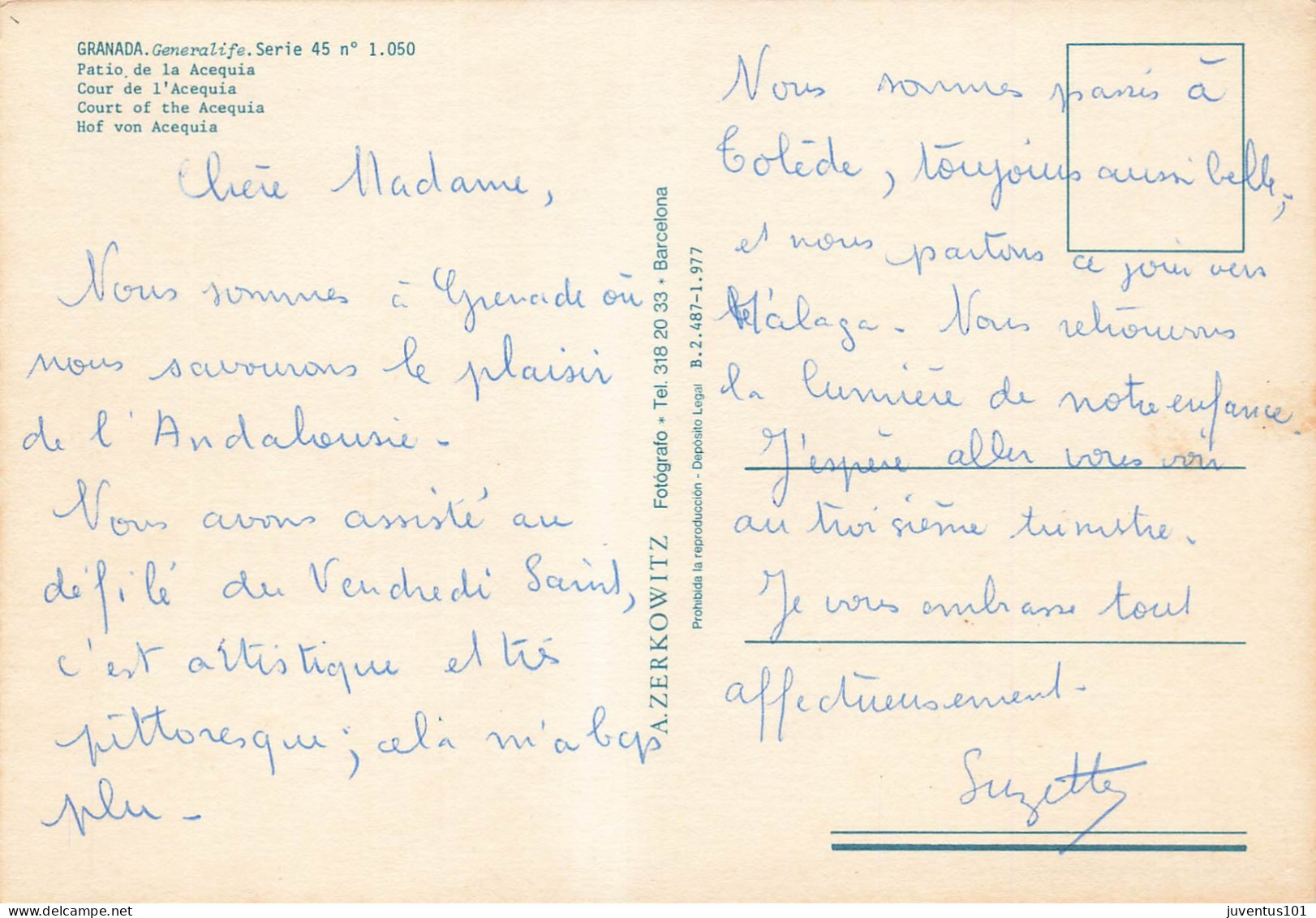 CPSM Granada        L4419 - Granada