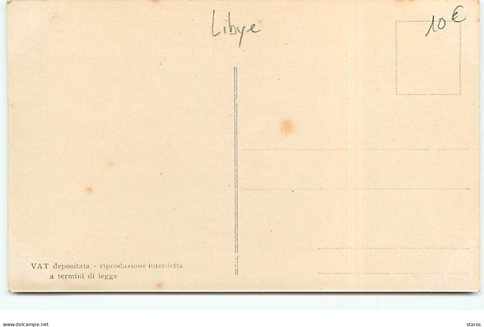 Libye - TRIPOLI Inondata - Zaltera Improvvisata - Libyen