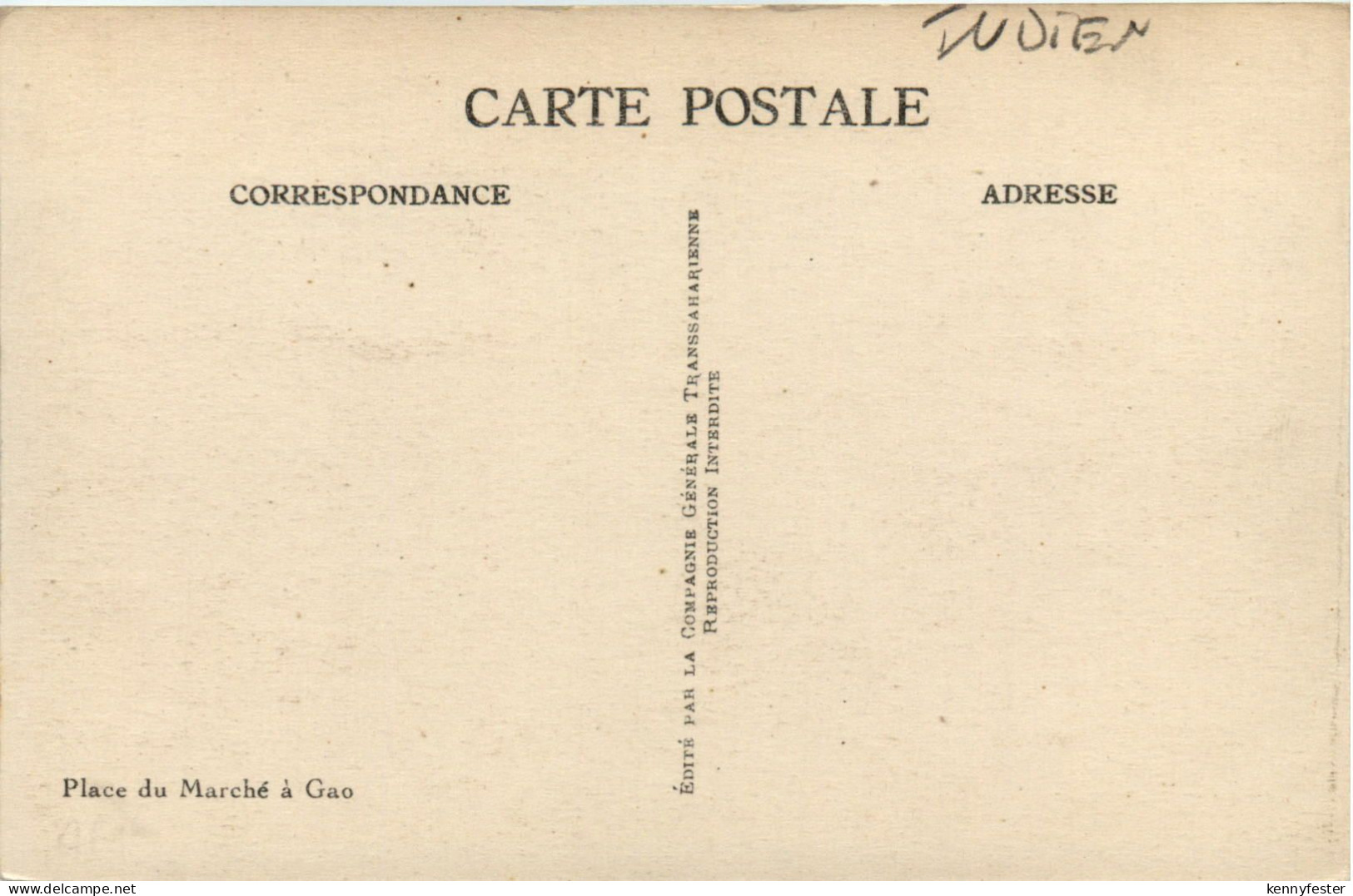 Gao - Place Du Marche - Mali