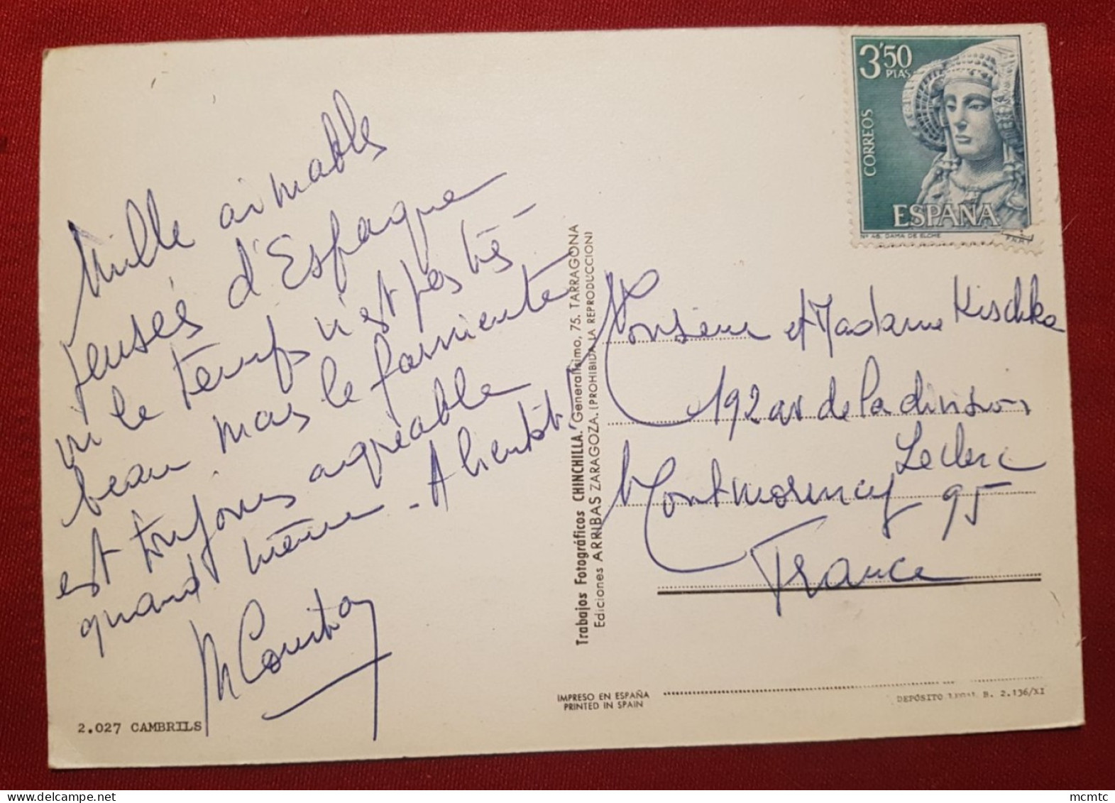 CPM - Espagne - Cambris - Tarragona