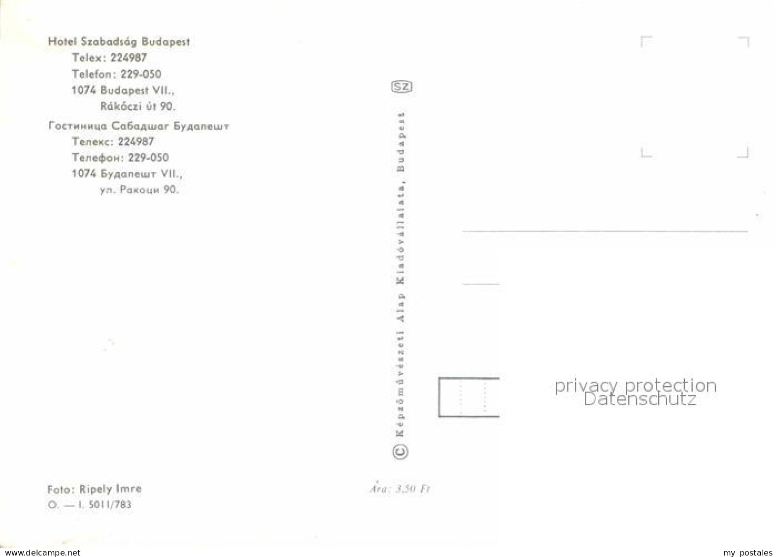Budapest Hotel Szabadsag - Ungarn