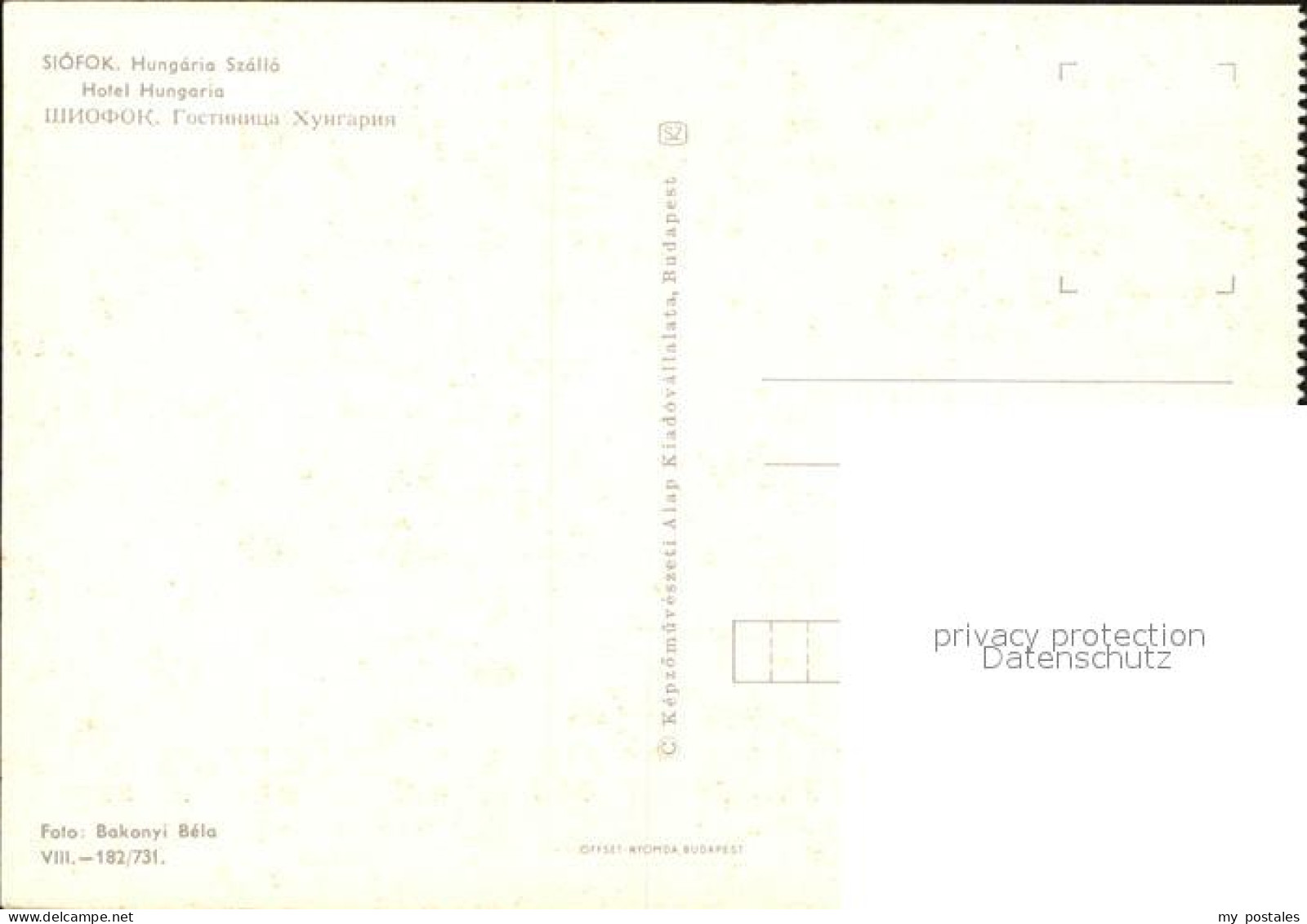 Siofok Hotel Hungaria - Ungarn