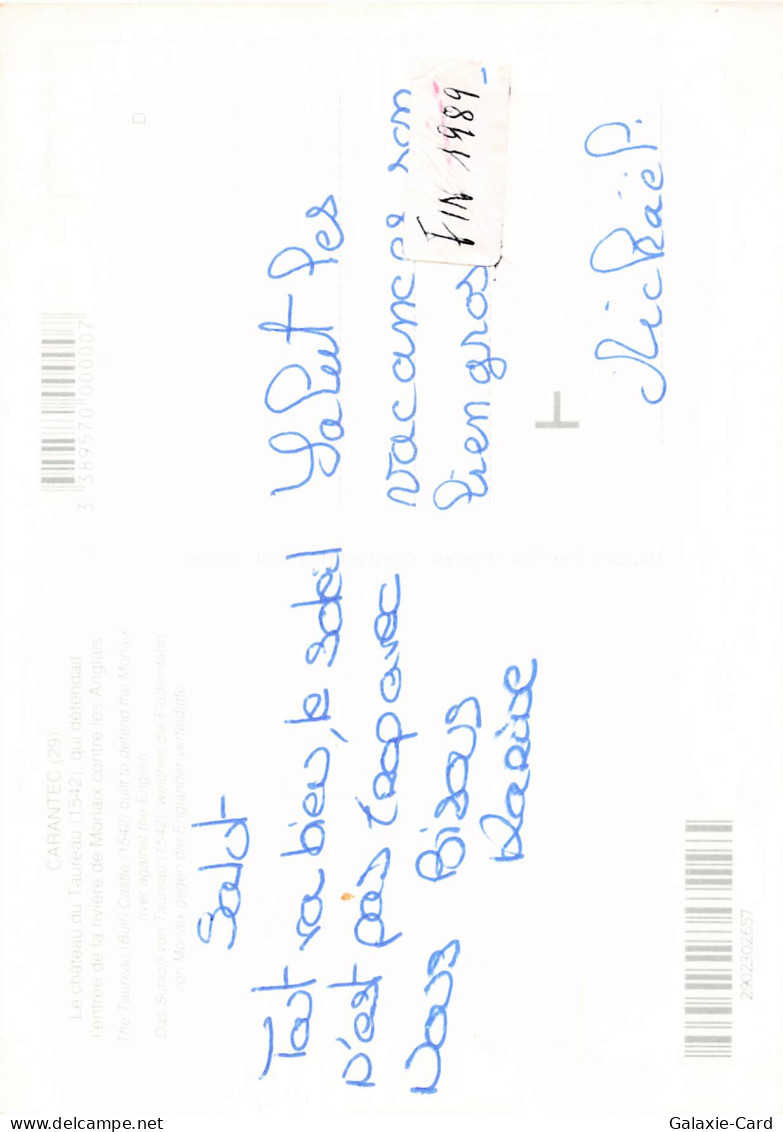 29 CARANTEC LE CHATEAU DU TAUREAU - Carantec