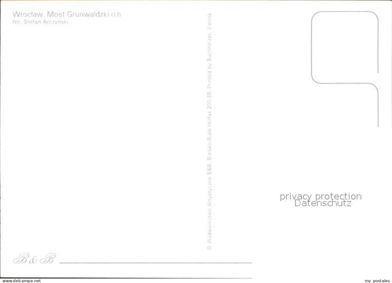 Wroclaw Grunwald Bruecke - Polen
