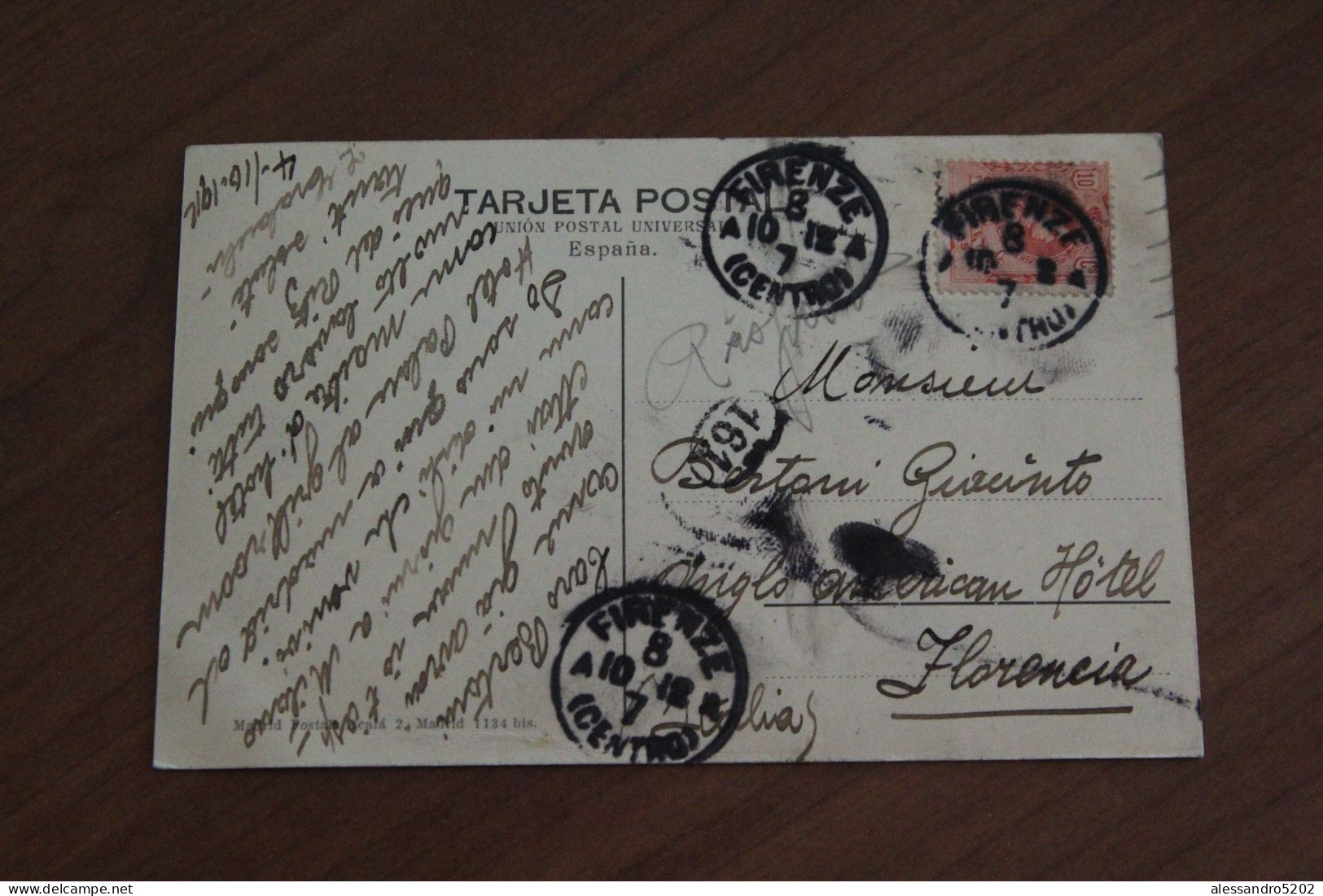 Madrid Vista General 1912 - Madrid